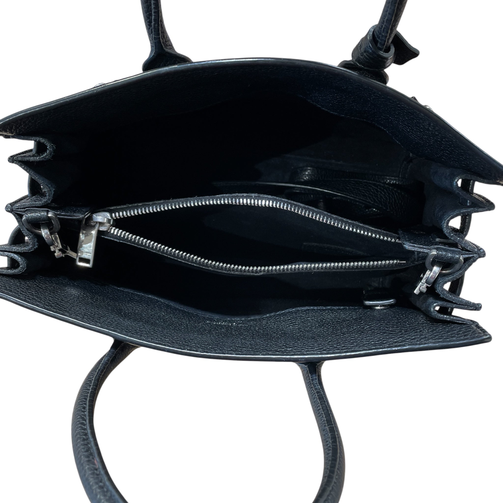 SAINT LAURENT/Bag/Leather/BLK/sac de jour view 3