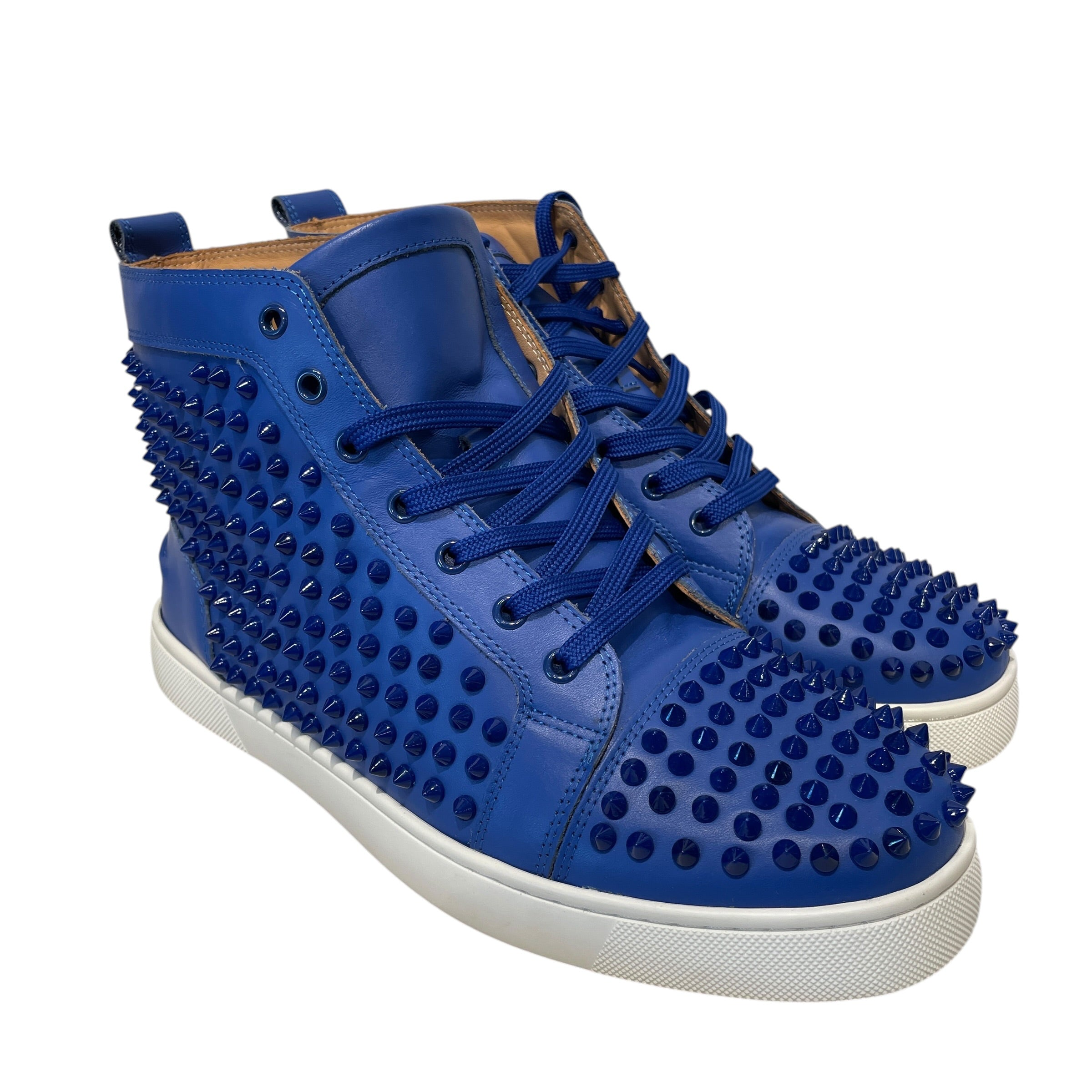 Christian Louboutin/Hi-Sneakers/US 11/Leather/BLU/ view 1