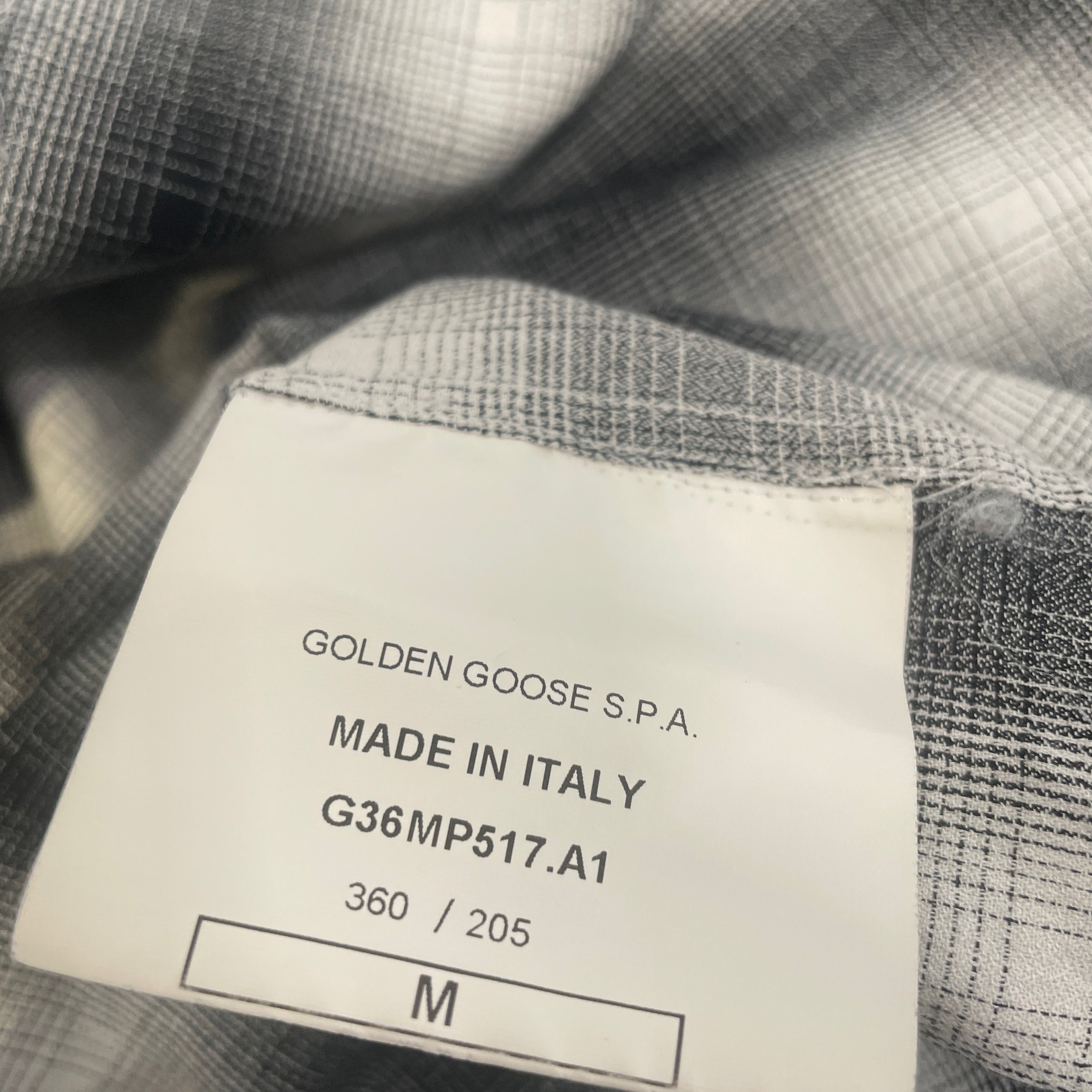 GOLDEN GOOSE/Flannel Shirt/M/Cotton/MLT/Hombre Check/Western view 4