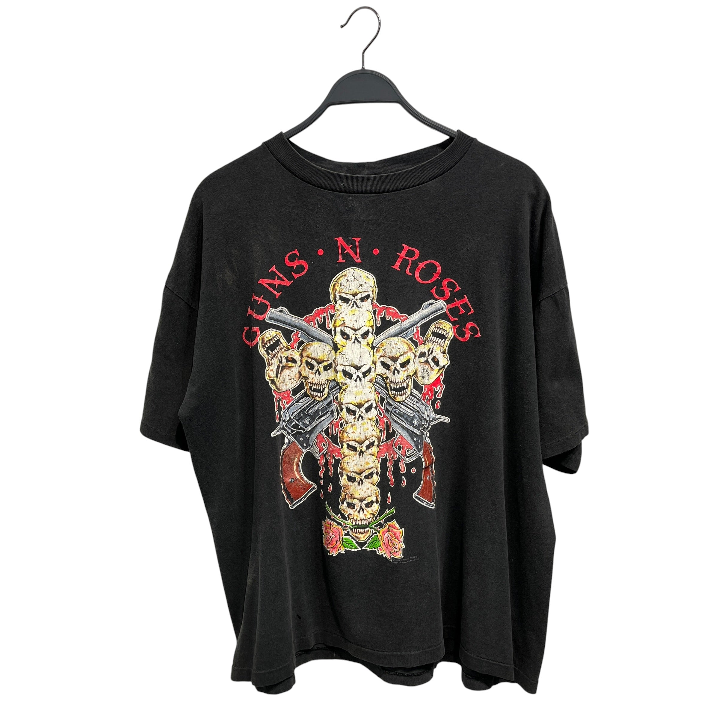 Vintage/T-Shirt/Cotton/BLK/91' Guns and Roses (one size) view 1