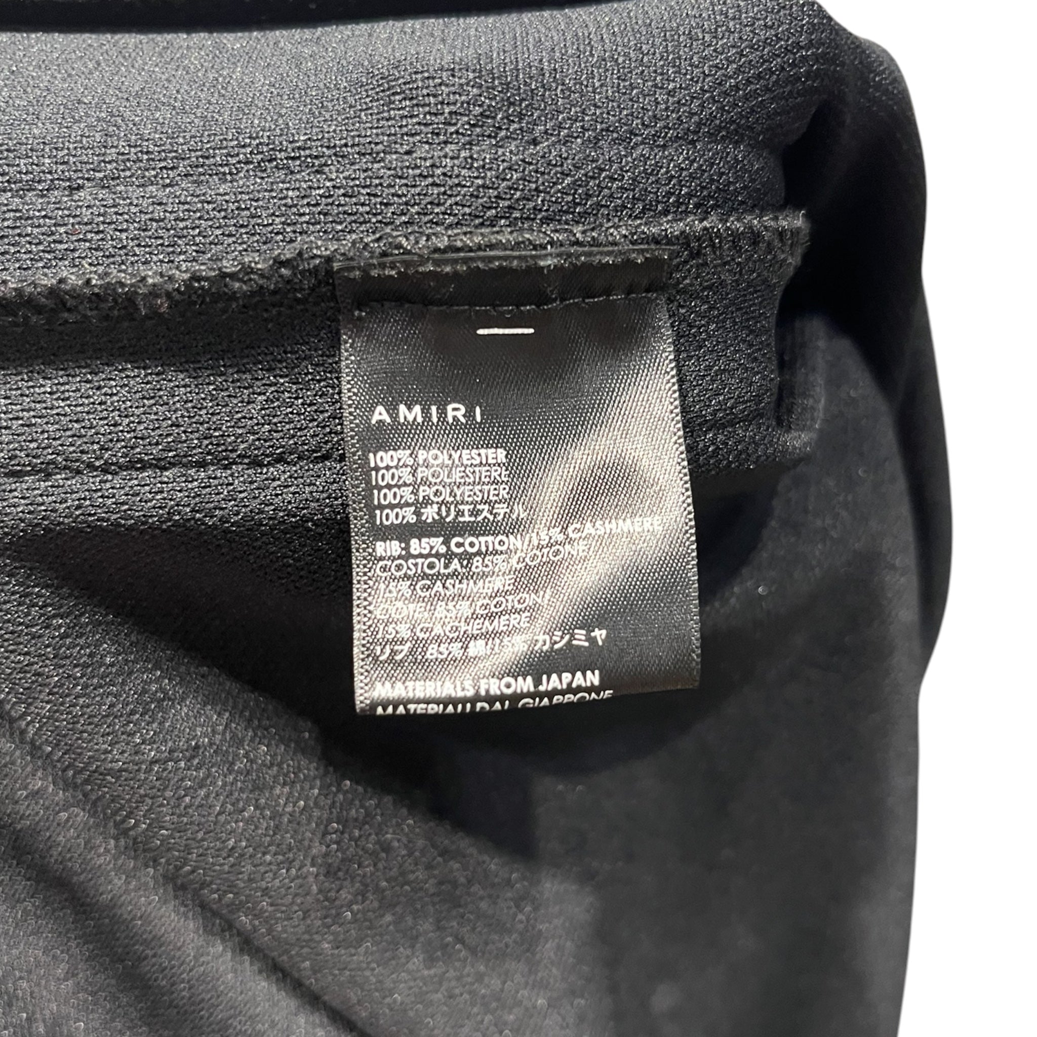 AMIRI/Pants/XL/Polyester/BLK/GLITTER & GLD STRIPE view 4