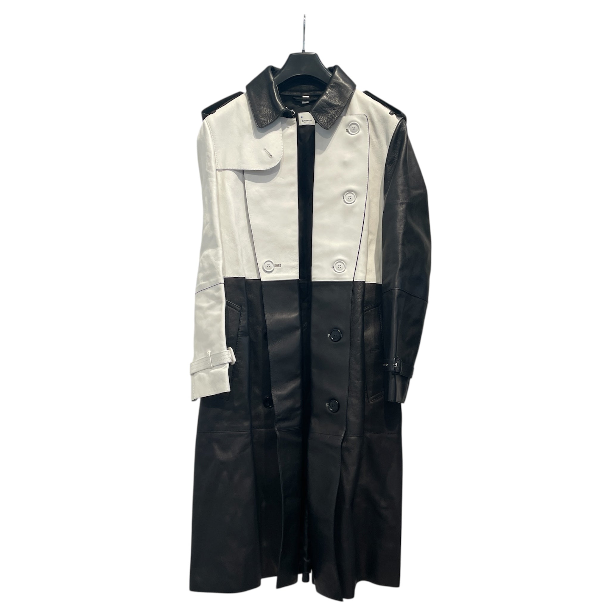 BURBERRY/Trench Coat/48/Leather/MLT/PANELLED DOUBLE BREASTED view 1