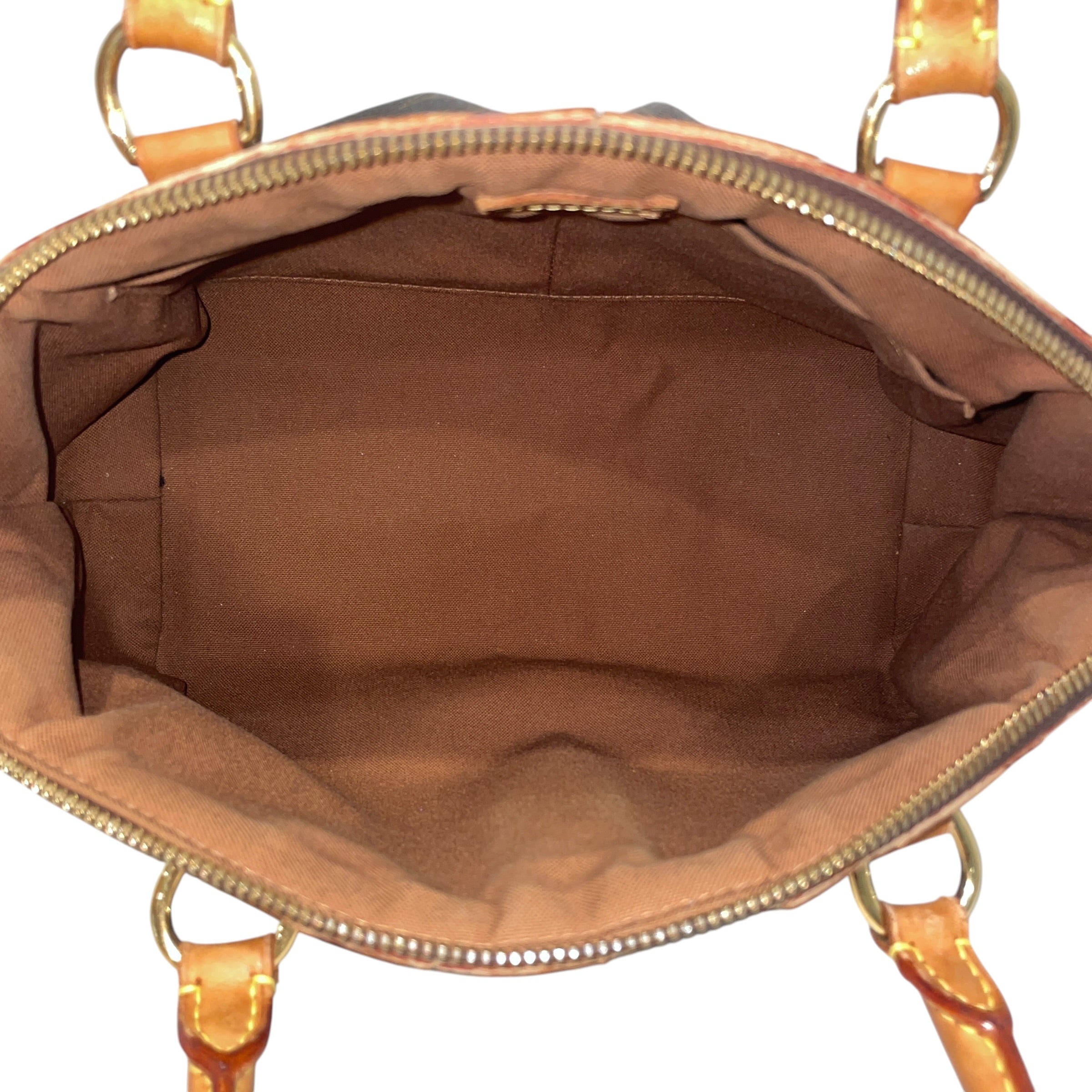 LOUIS VUITTON/Hand Bag/Monogram/Leather/BRW/Tivoli PM view 4
