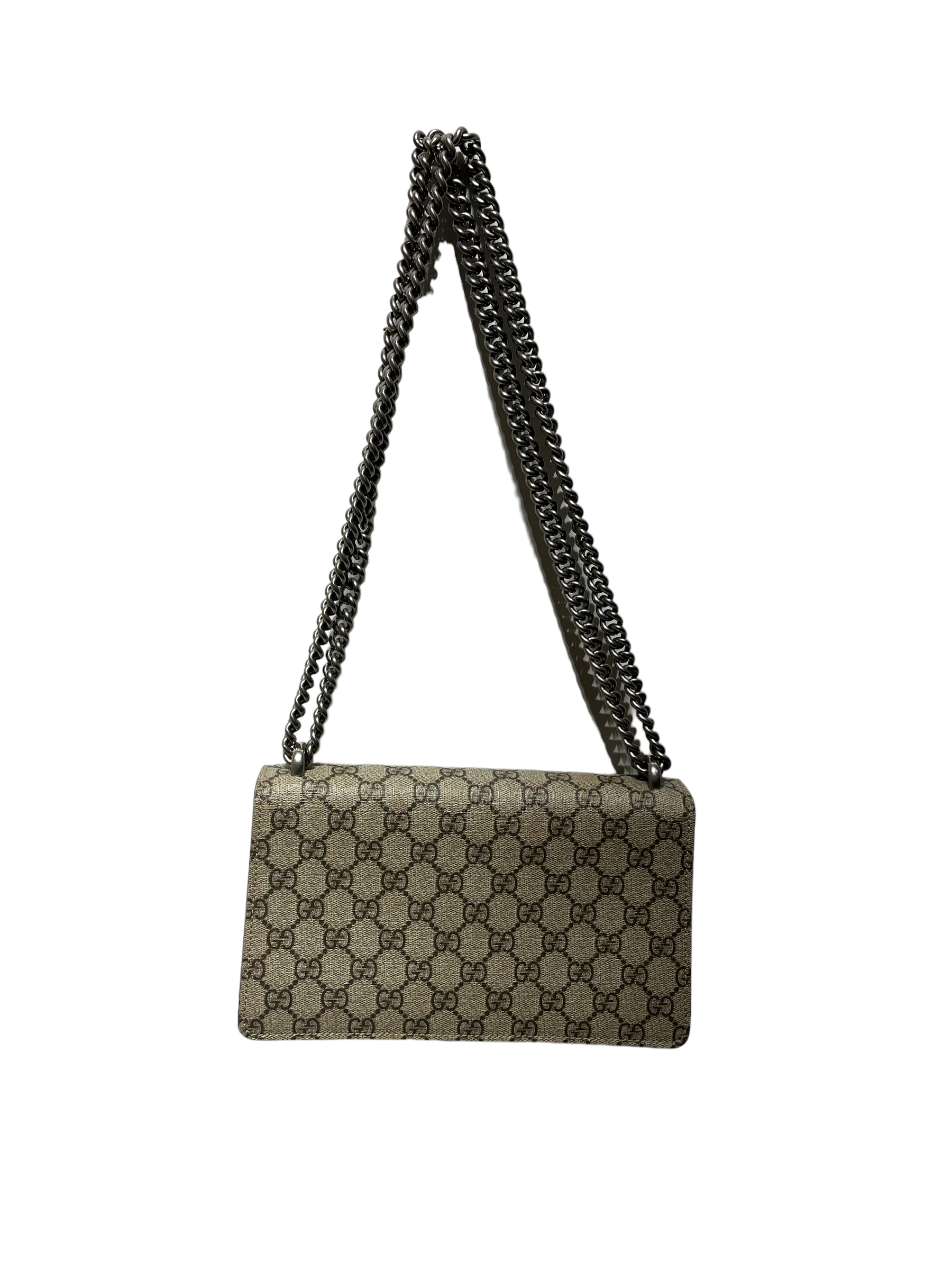 GUCCI/Cross Body Bag/Monogram/Leather/RED/Gucci GG Supreme Dionysus Bag view 2