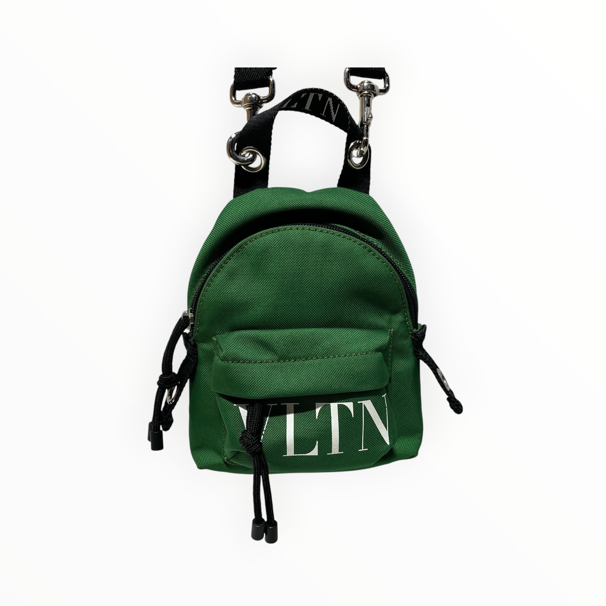 VALENTINO/Cross Body Bag/Nylon/GRN/Mini Backpack view 2