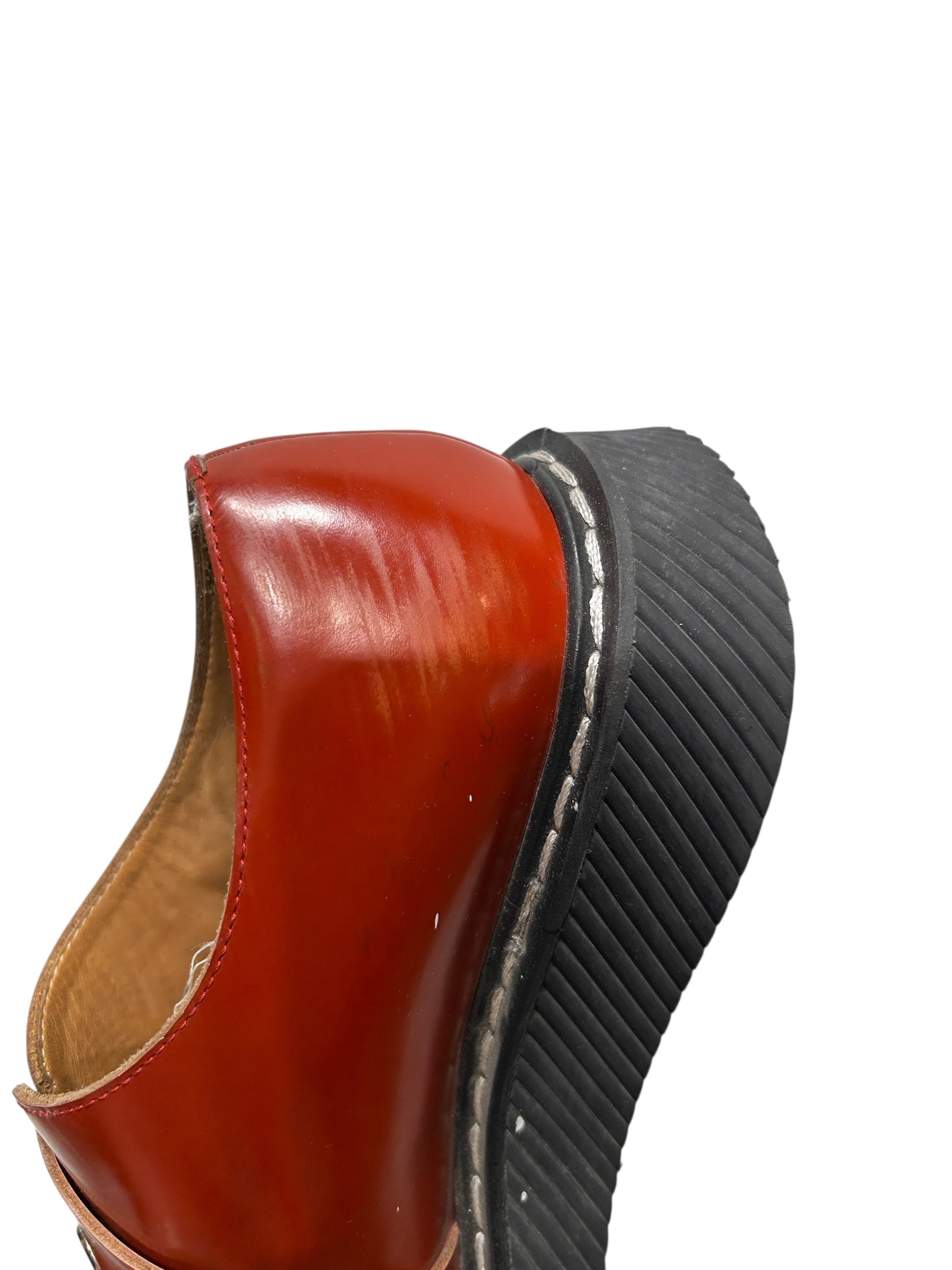 JIL SANDER/Dress Shoes/EU 42/Leather/RED/ view 4