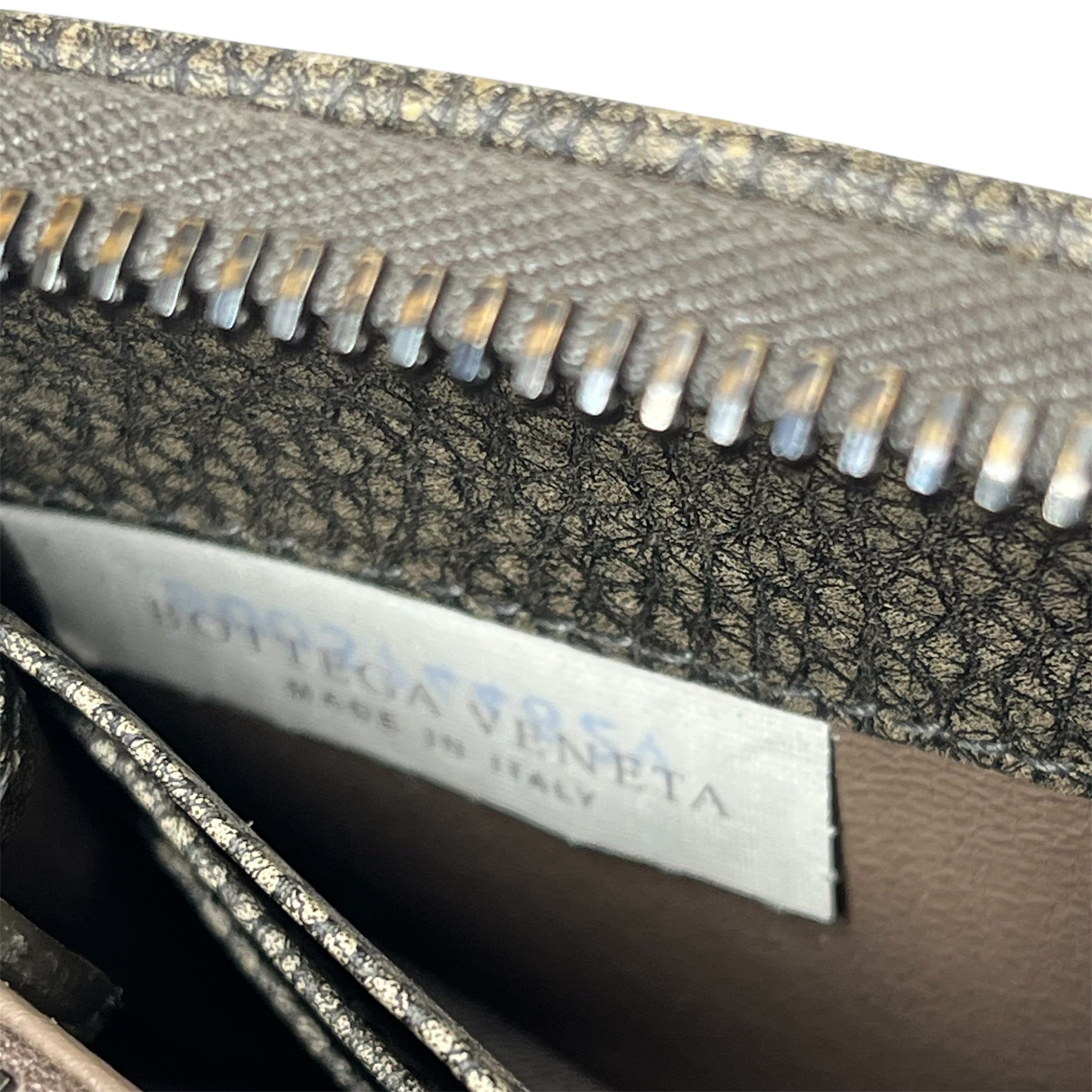 BOTTEGA VENETA/Long Wallet/Leather/BRW/MULTI-LEATHER INTRECCIATO view 5