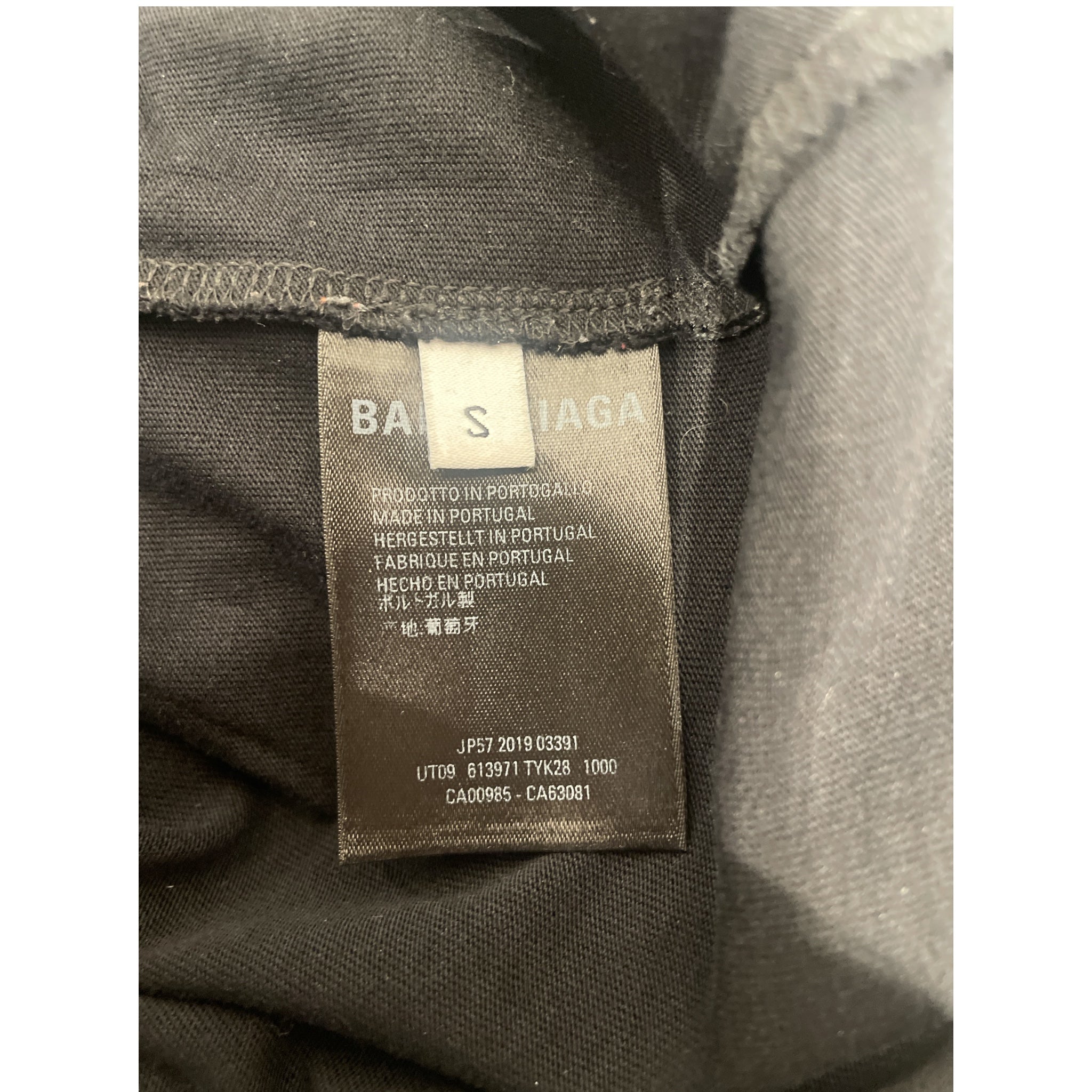 BALENCIAGA/LS T-Shirt/S/Cotton/BLK/ view 4