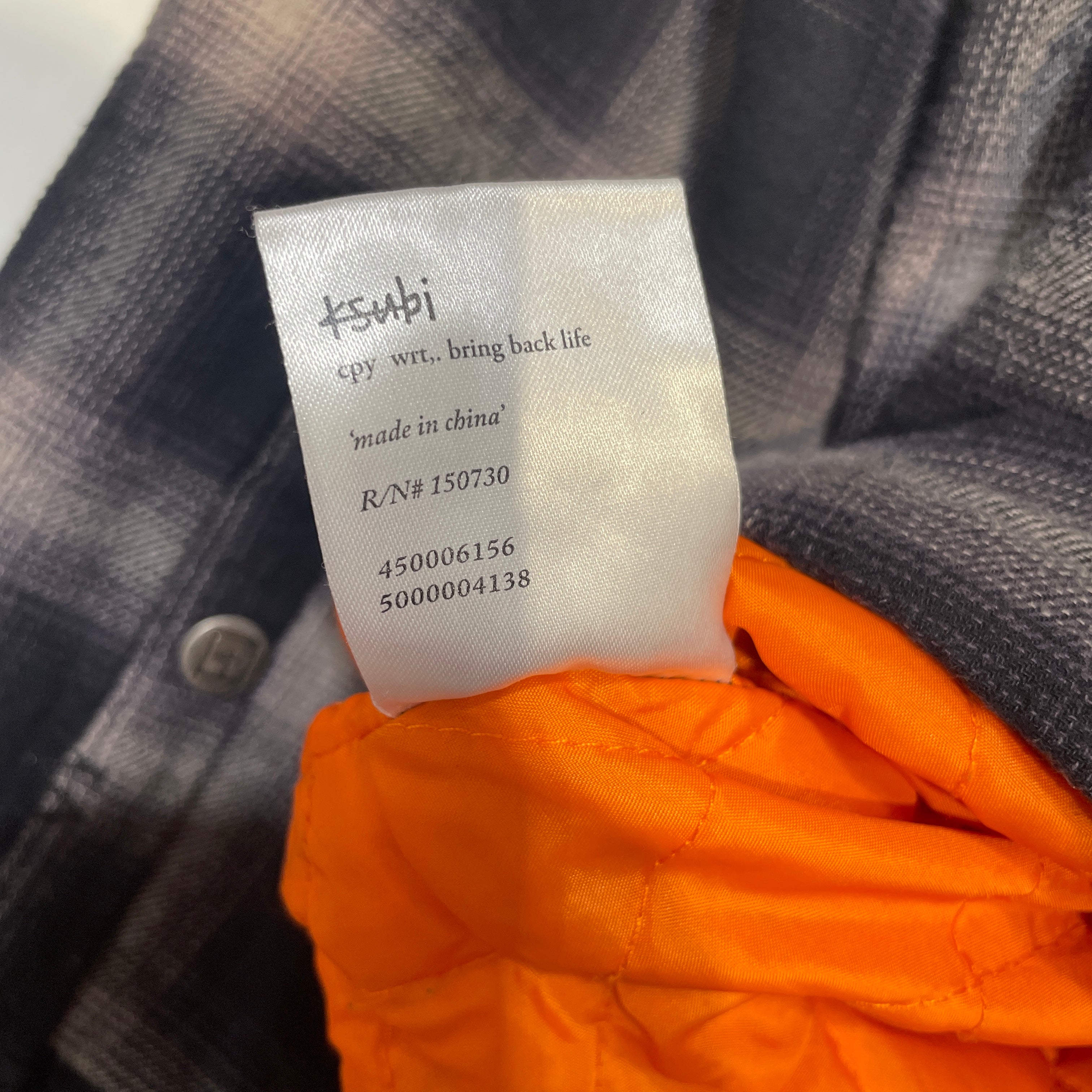 ksubi/LS Shirt/L/Cotton/BLK/Plaid/Flannel Jacket view 4
