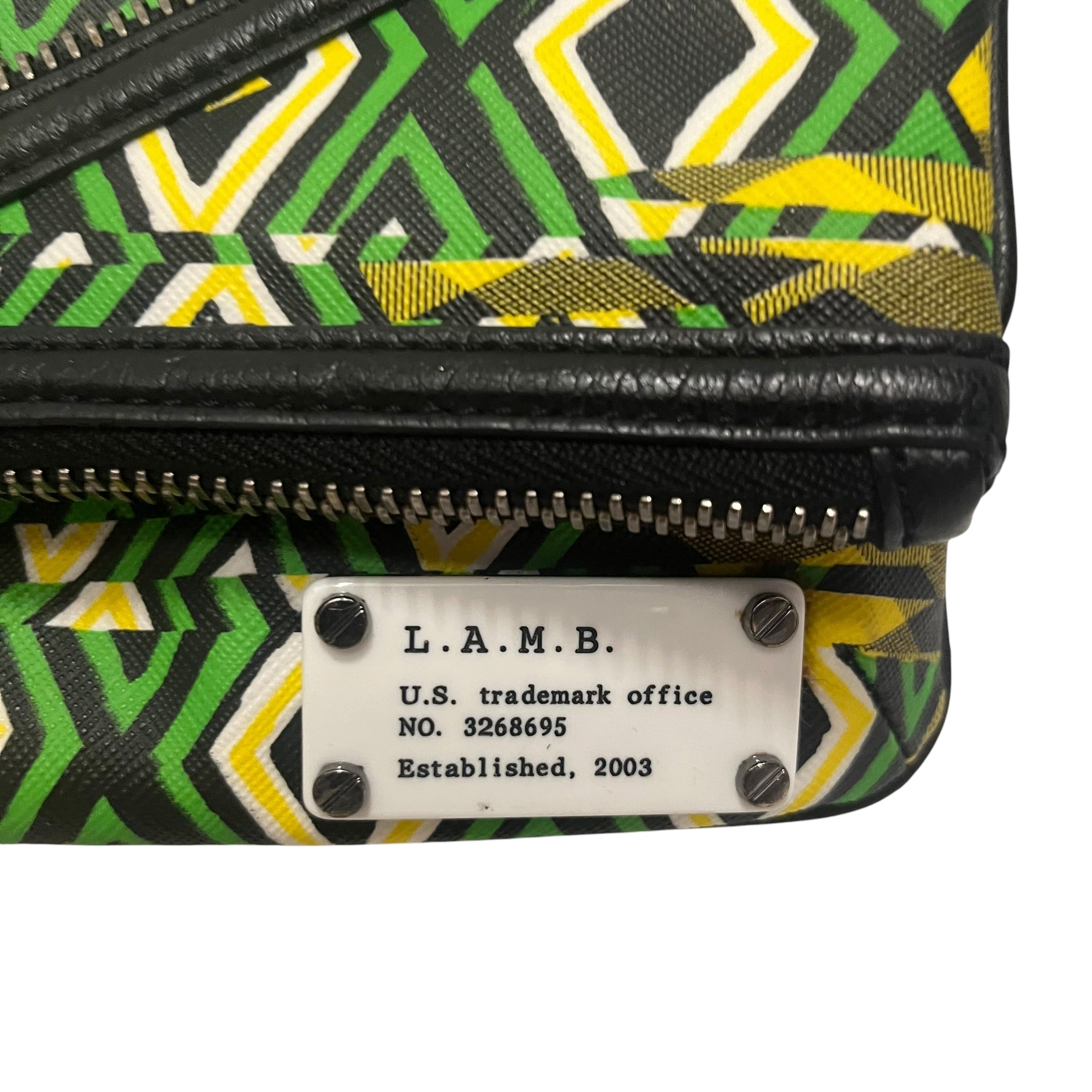 L.A.M.B./Clutch Bag/All Over Print/Leather/GRN/gwen stefani view 2