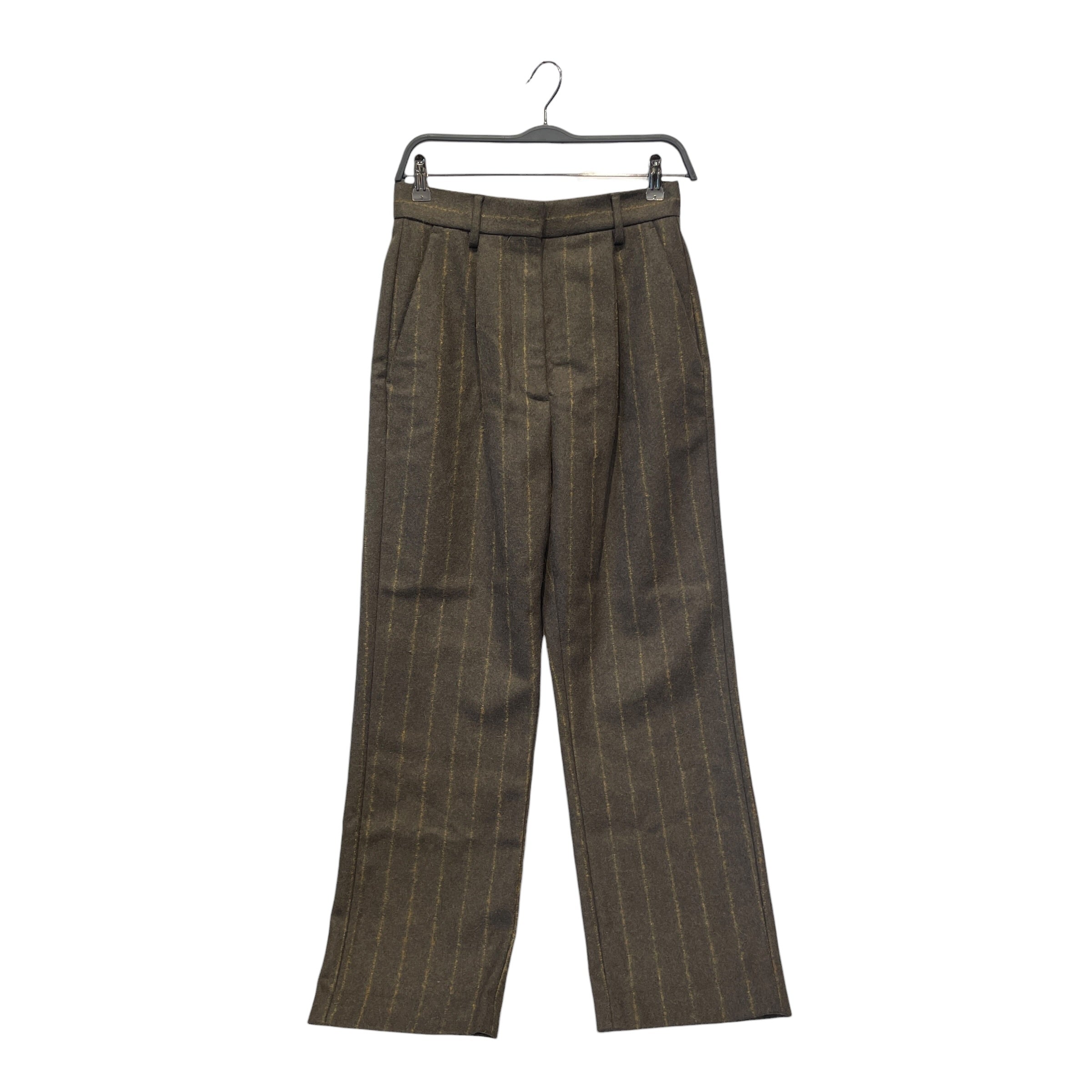 MM6/Straight Pants/38/Stripe/Wool/BRW/ view 1