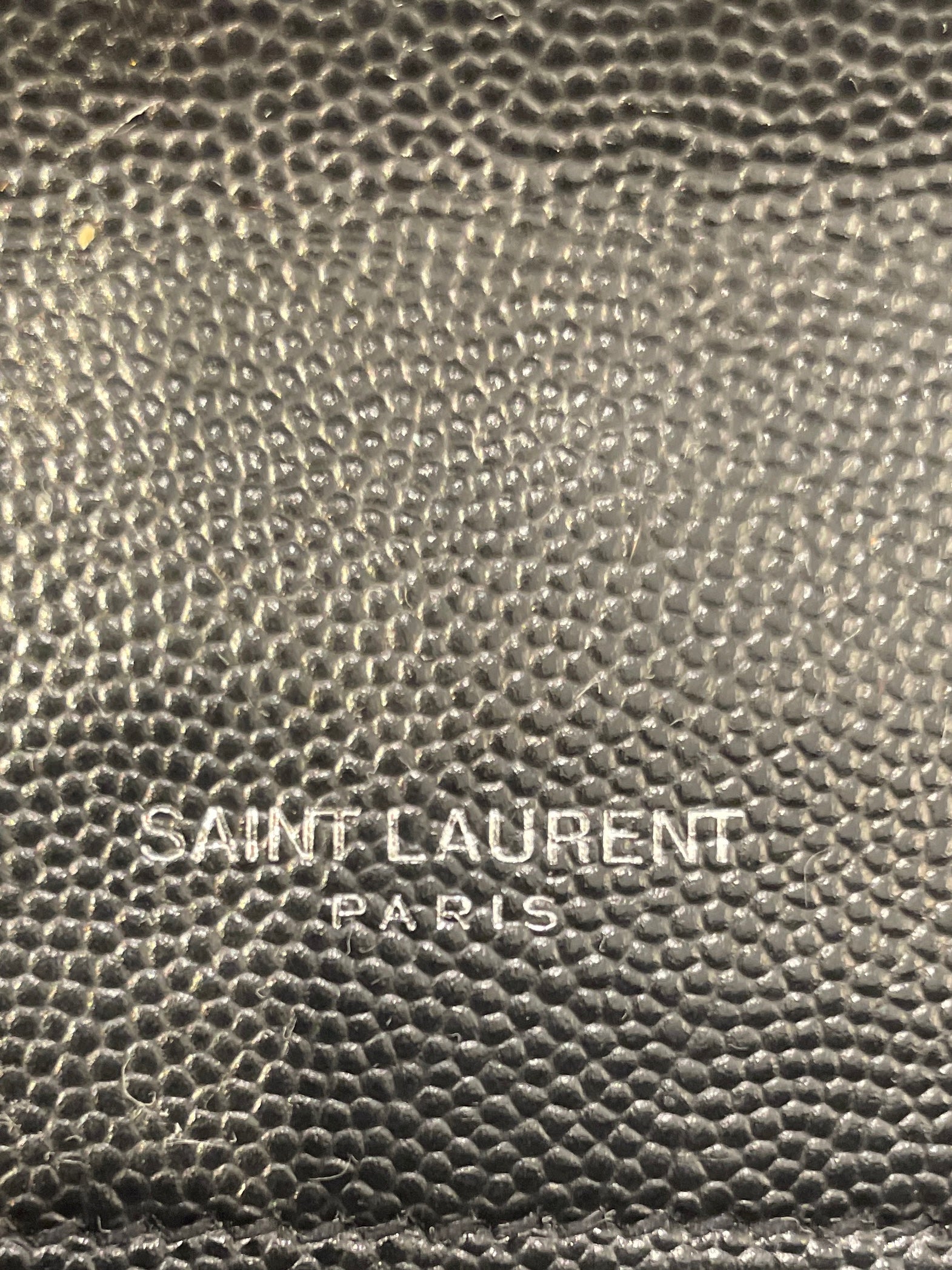 YVES SAINT LAURENT/Cross Body Bag/Leather/BLK/KATE view 5