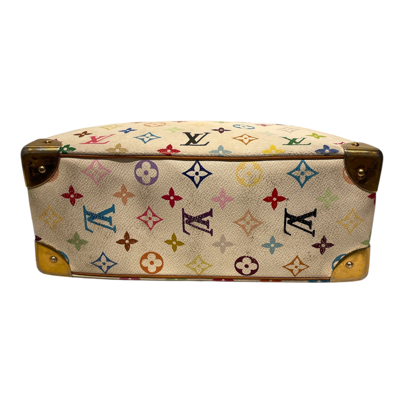 LOUIS VUITTON/Hand Bag/Monogram/Leather/WHT/Trouville Multicolore