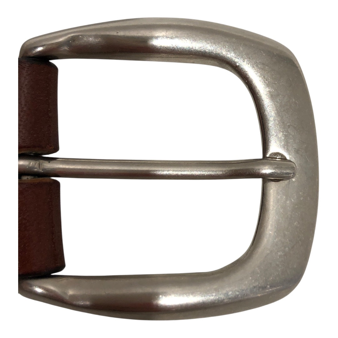 Maison Margiela/Belt/Leather/BRW/GENUINE LEATHER BELT view 3