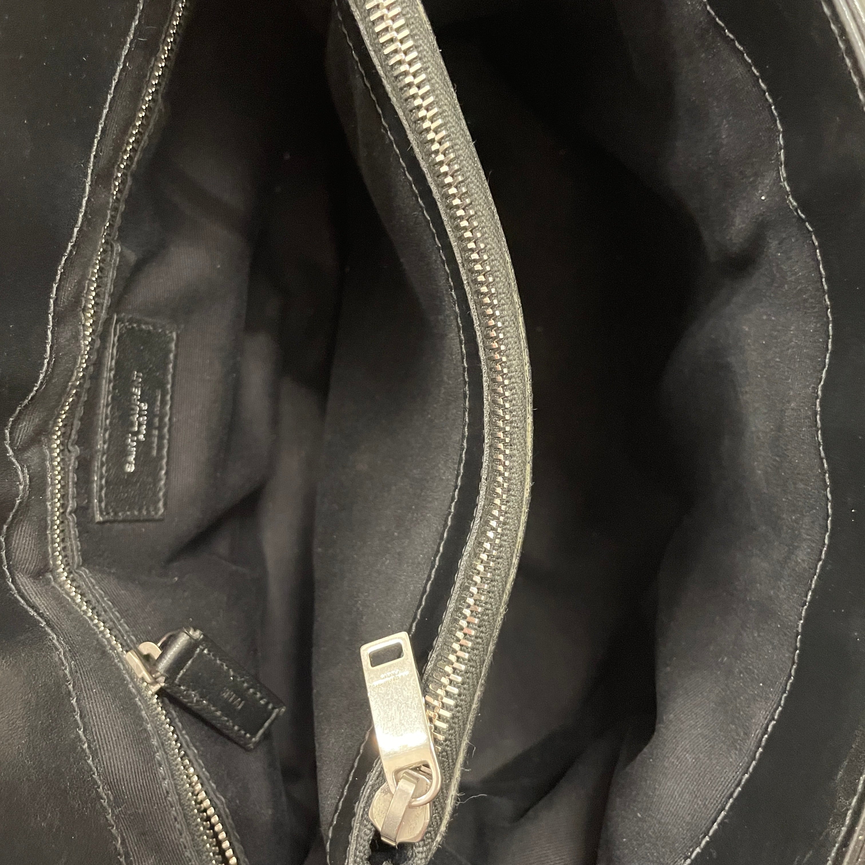 YVES SAINT LAURENT/Bag/Leather/BLK/YSL QUILTED LOULOU view 8