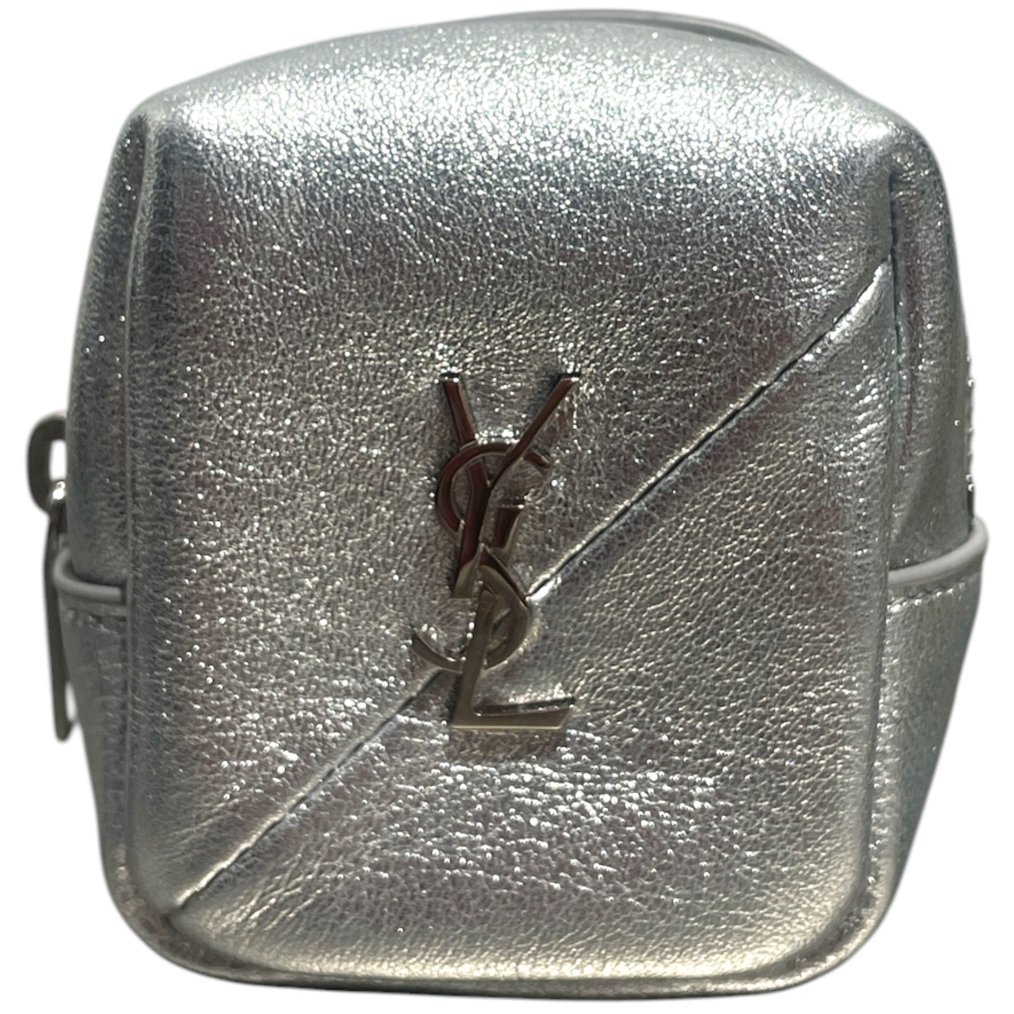 SAINT LAURENT/Accessories/Leather/SLV/L's/POUCH/CHROME view 1