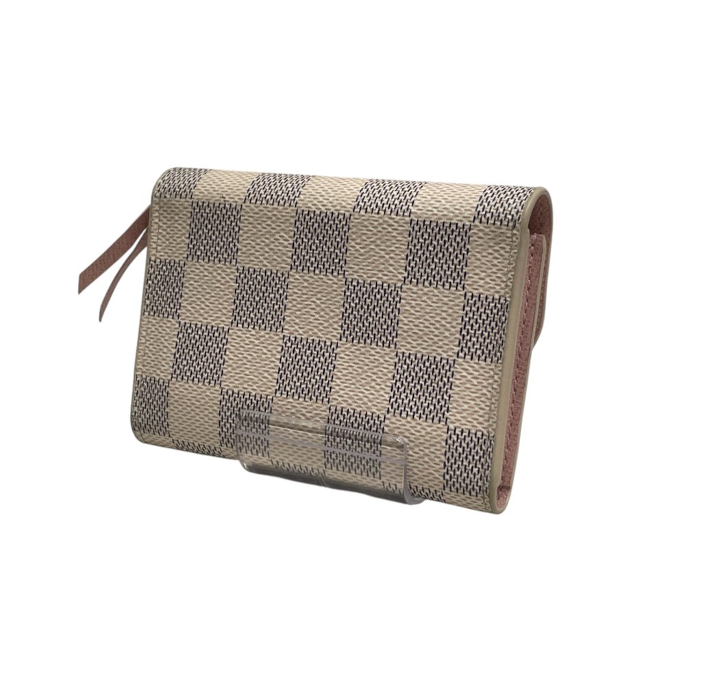 LOUIS VUITTON/Coin Wallet/Leather/CRM/L's/PINK INSIDE & GOLD HRDWR view 2