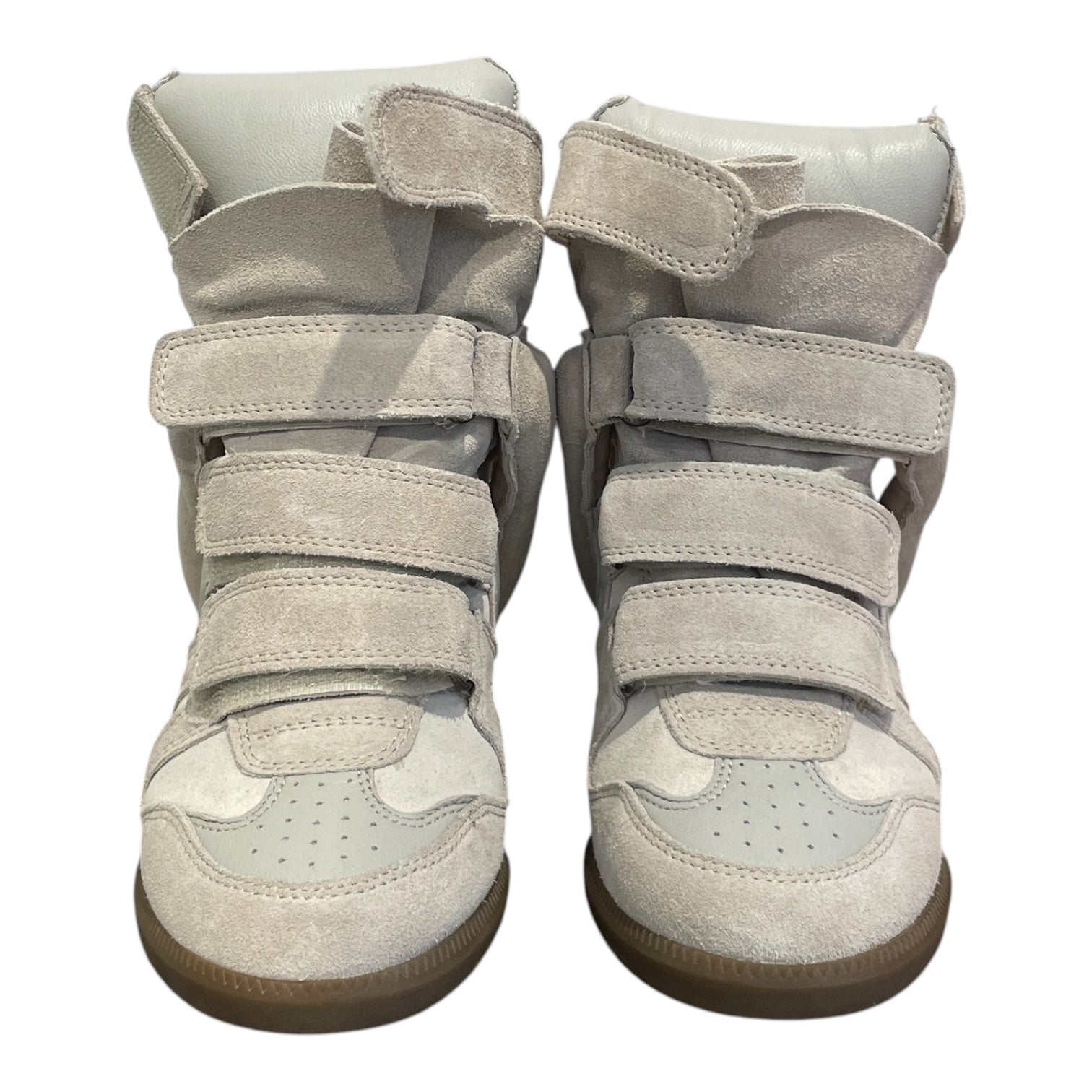 ISABEL MARANT/Hi-Sneakers/EU 37/Suede/BEG/BEKETT SNEAKER view 3