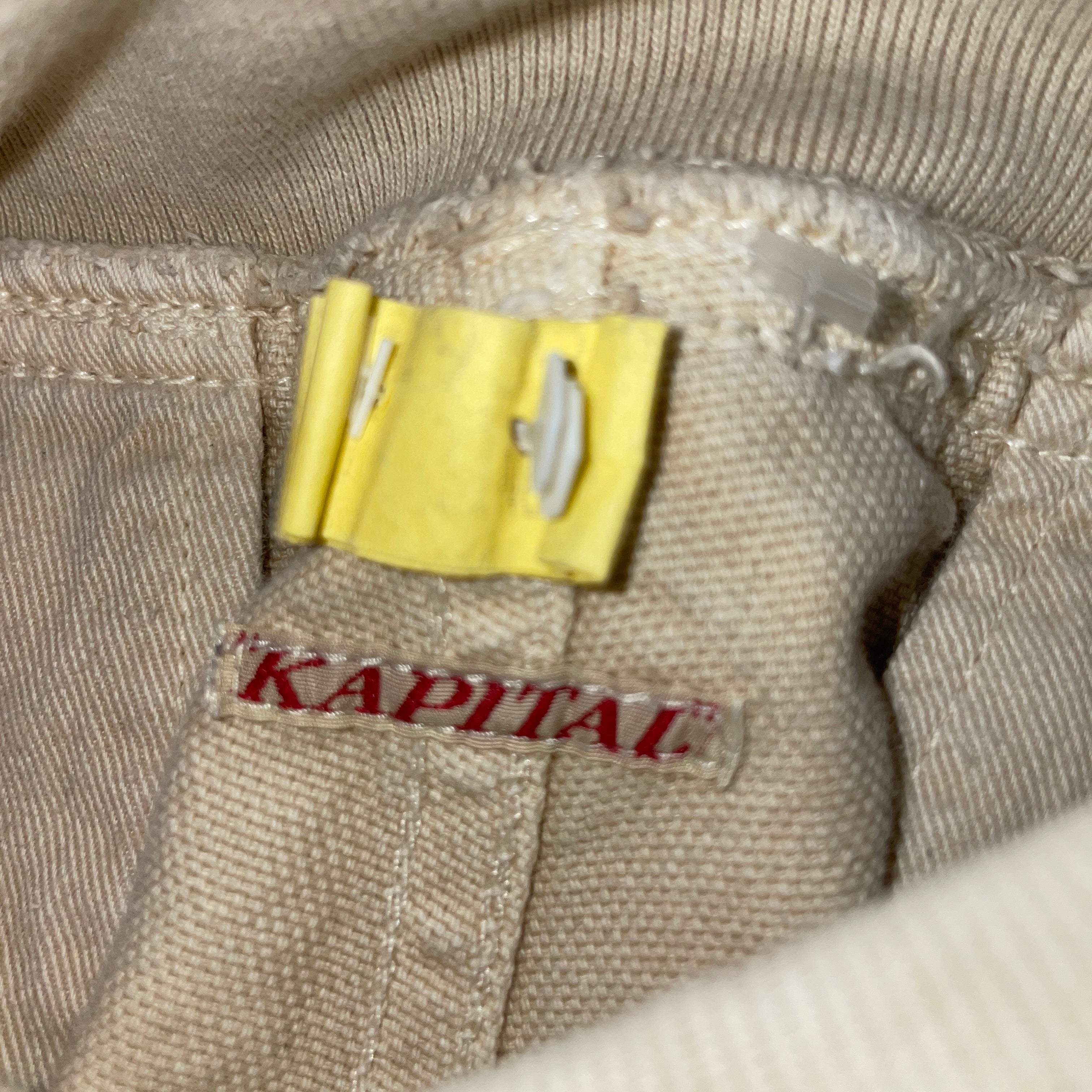KAPITAL/Straight Pants/M/Cotton/CRM/ view 3