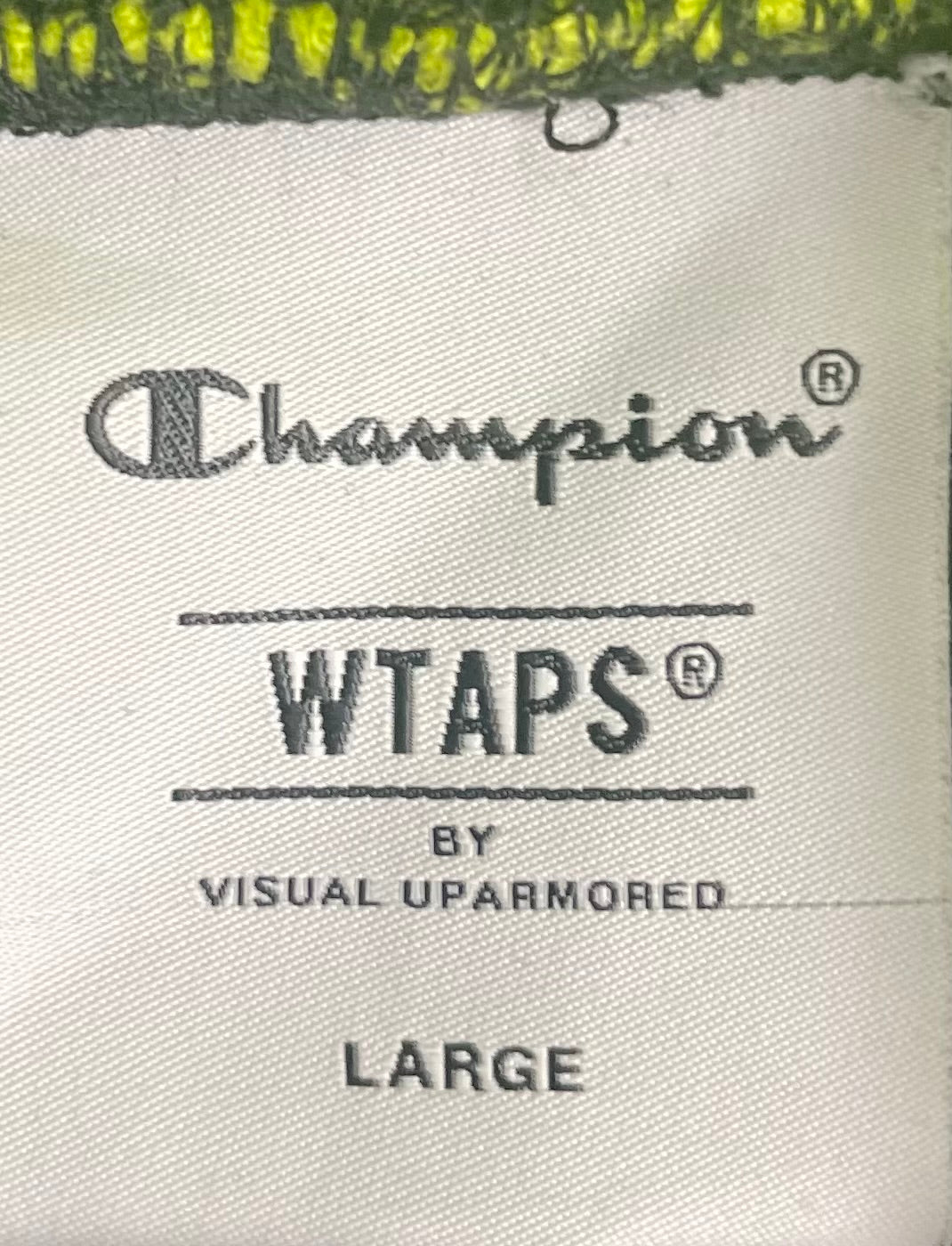 w)taps/Hoodie/L/Black/Cotton/c8-x107 view 3