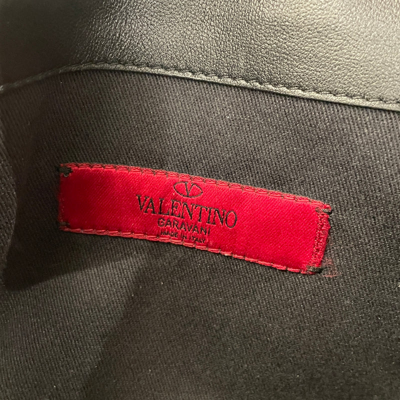 VALENTINO GARAVANI/Cross Body Bag/Leather/BLK/