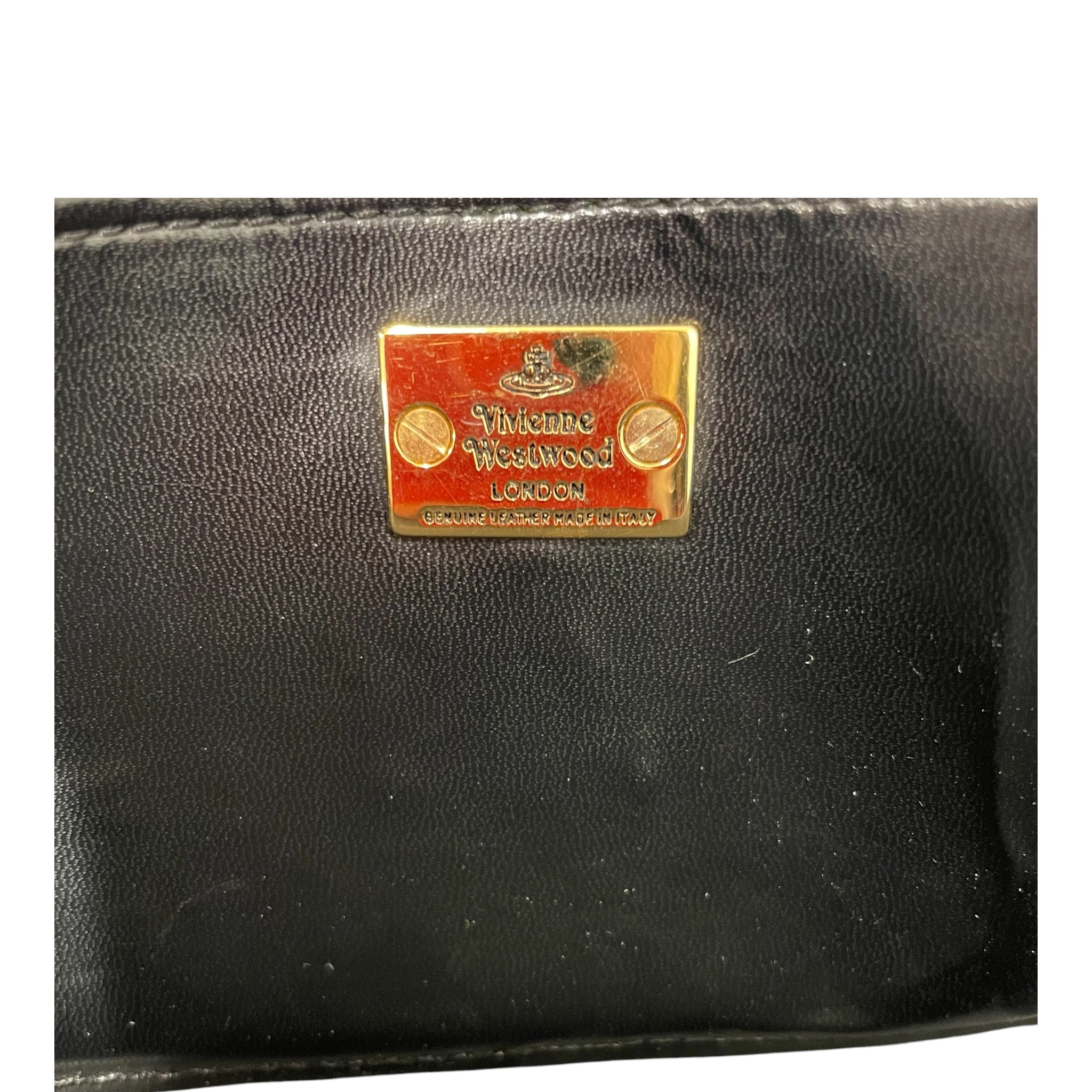 Vivienne Westwood/Long Wallet/Stripe/Leather/PNK/PINKPLAID view 4