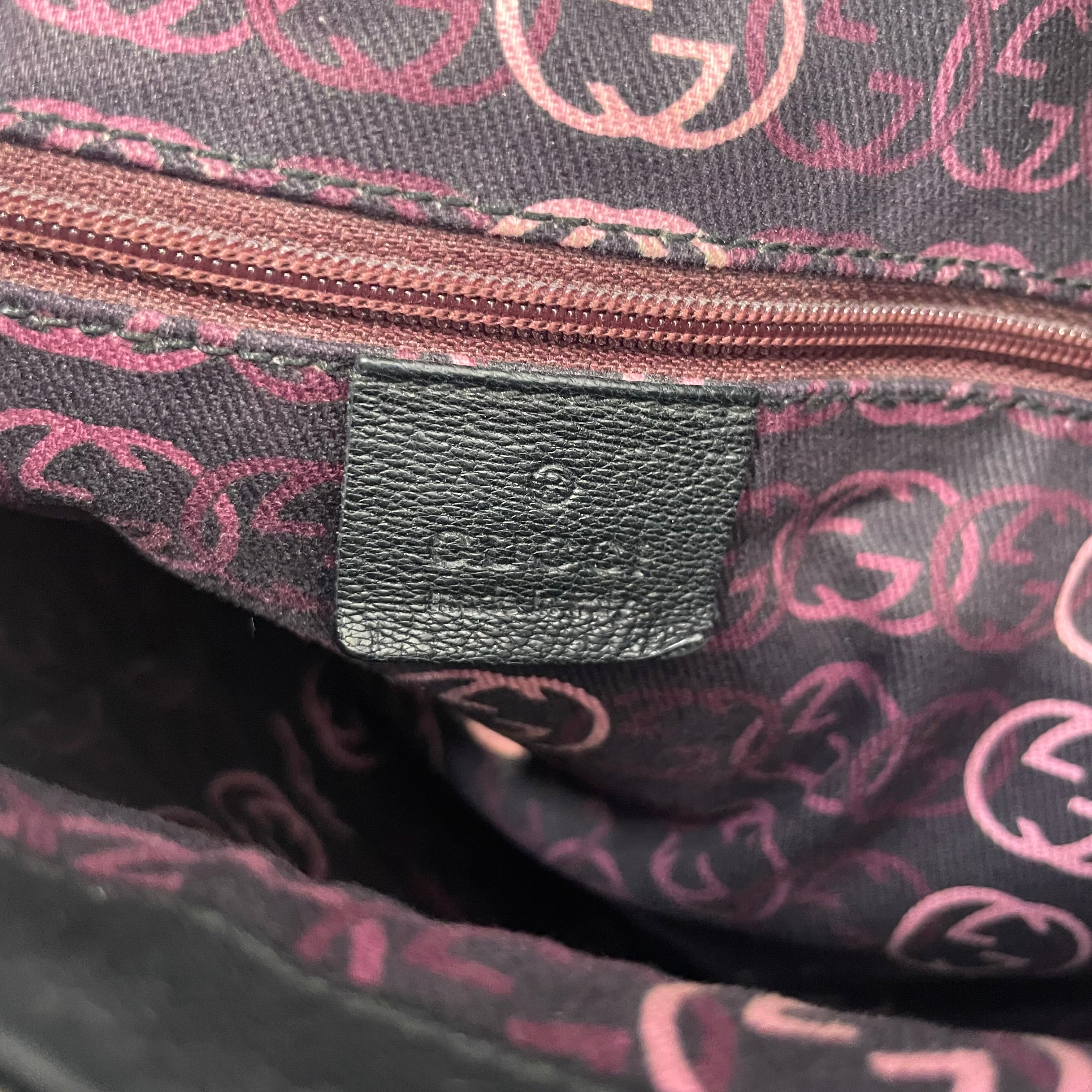 GUCCI/Hand Bag/Leather/BLK/Princey Hobo view 4