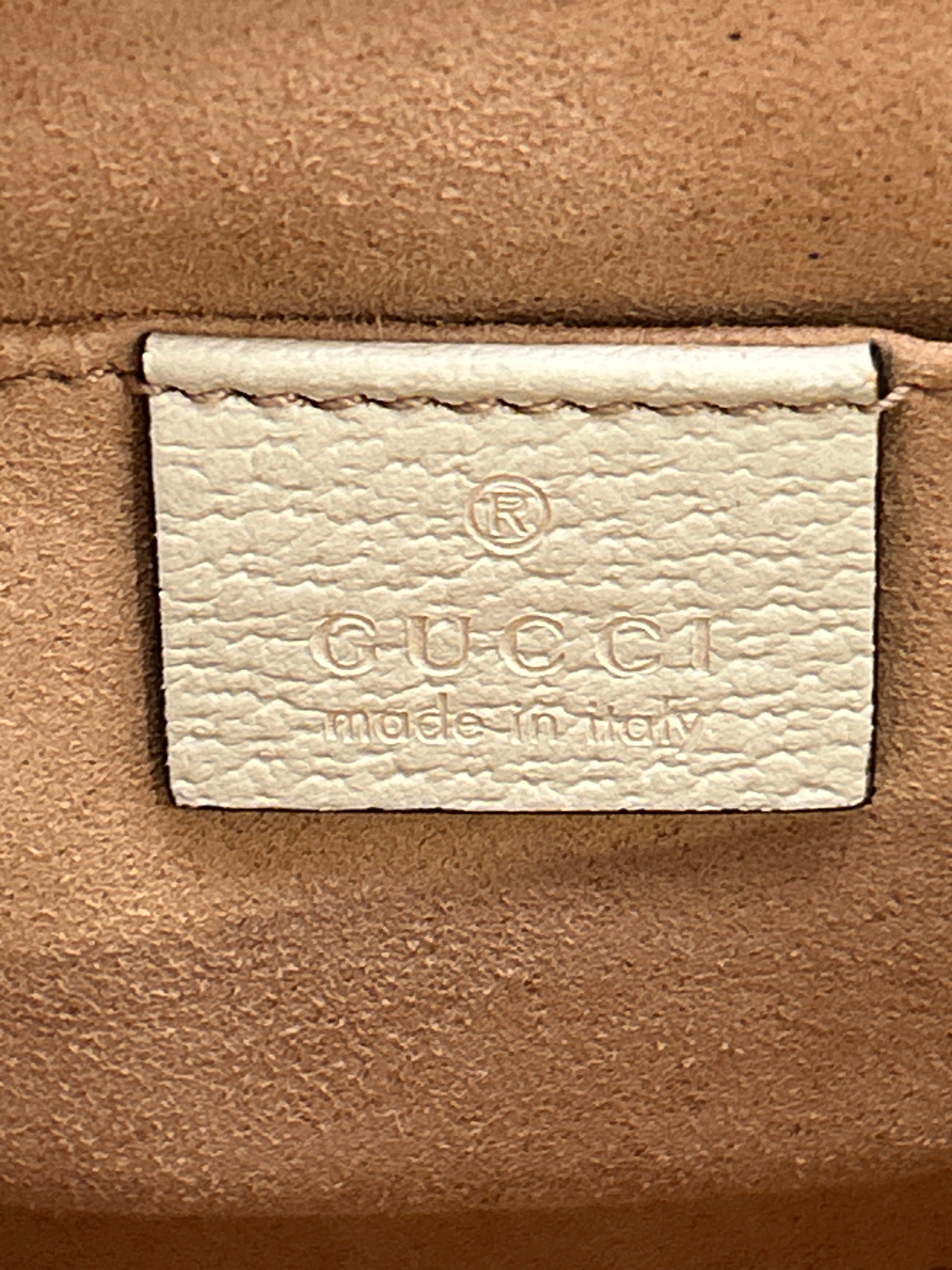 GUCCI/Hand Bag/Leather/CRM/OPHIDIA view 5