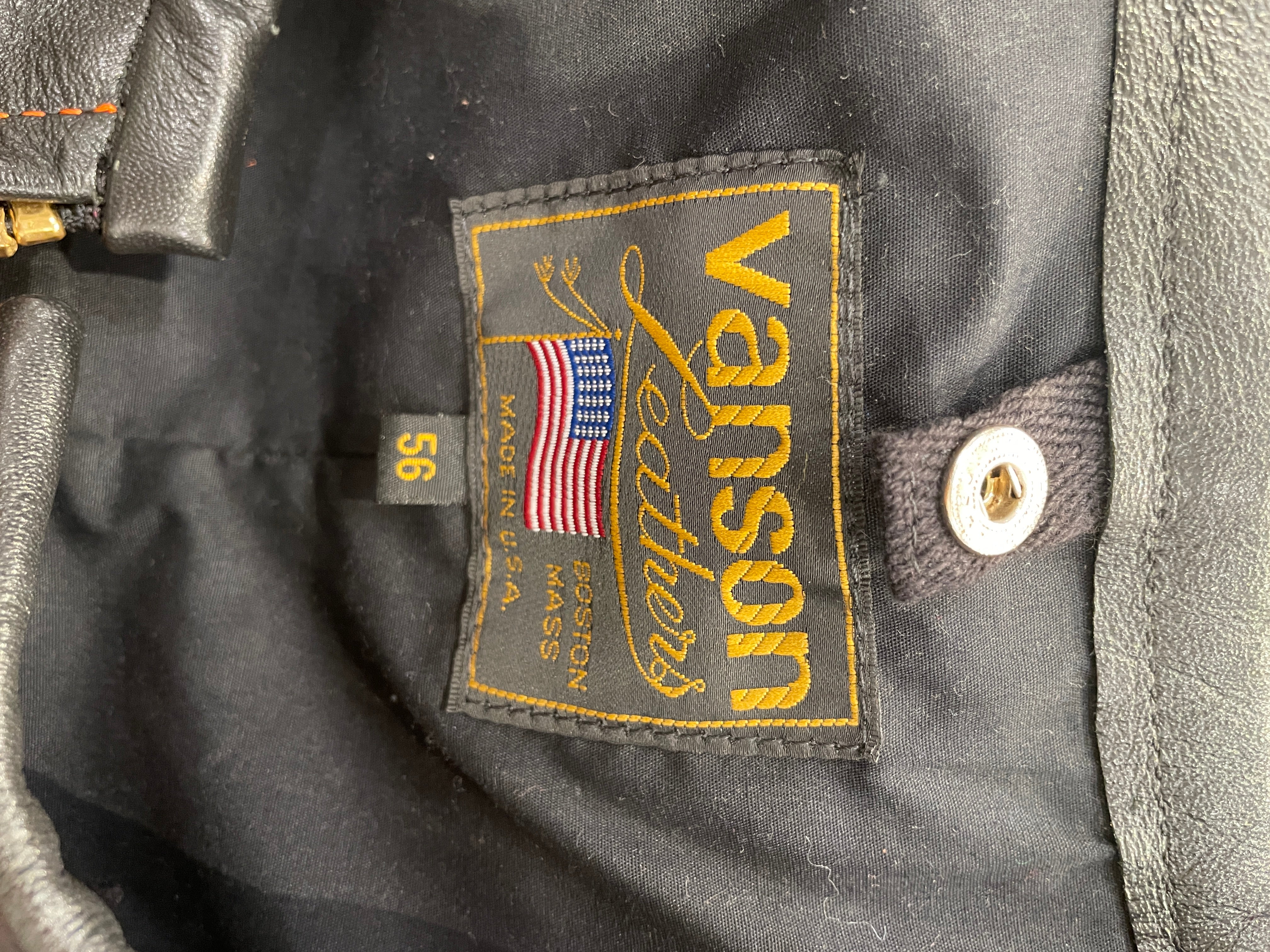 VANSON/Riders Jkt (W)/56/Leather/ORN/Border/RACER JACKET view 3