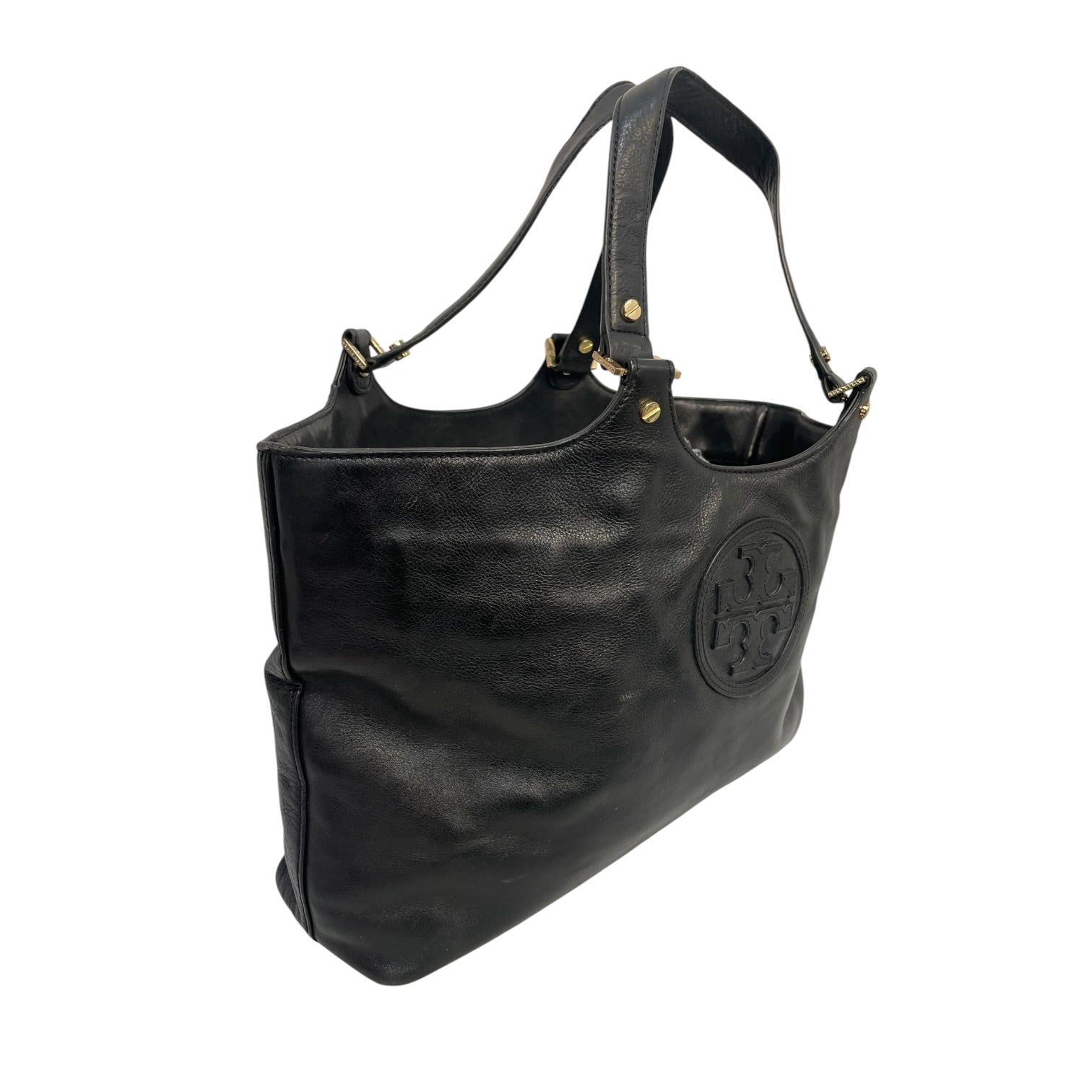 TORY BURCH/Tote Bag/Leather/BLK/ view 3