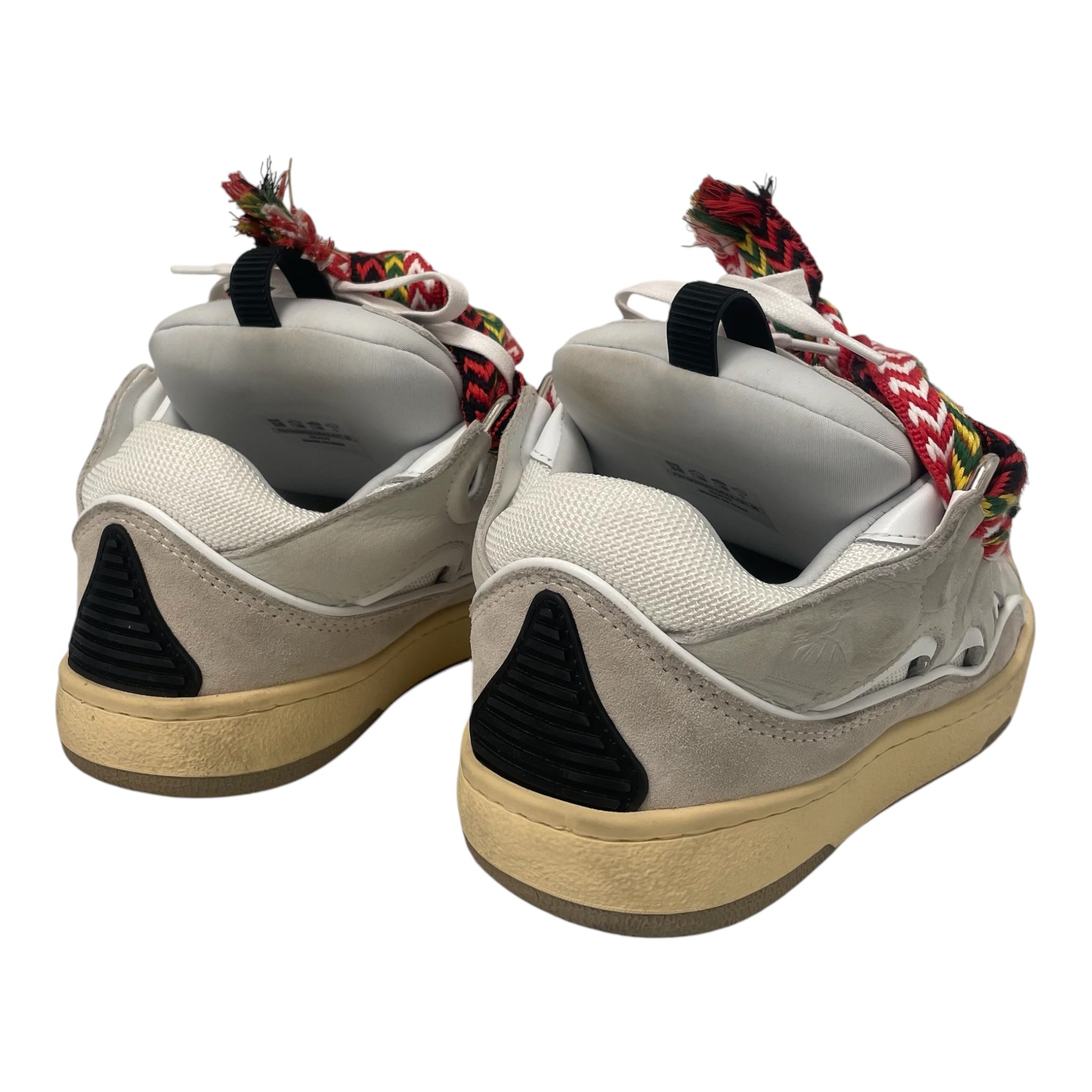 LANVIN/Low-Sneakers/US 7/Leather/WHT/MULTICOLORLACES view 2