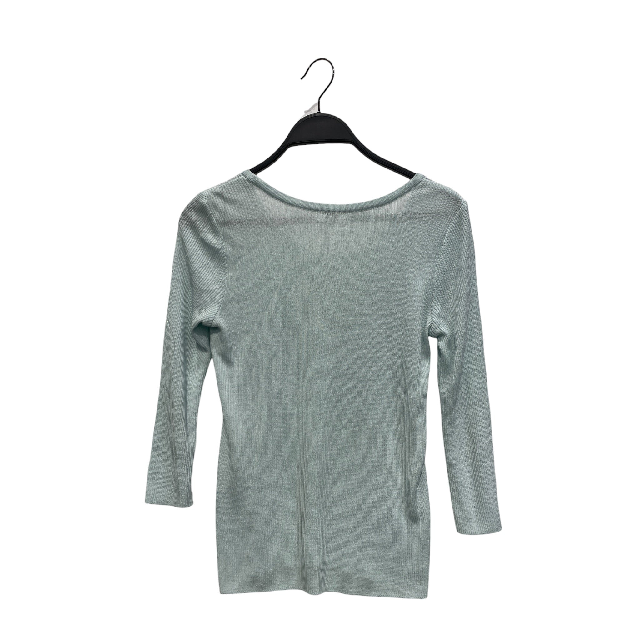 BALENCIAGA/LS T-Shirt/38/BLU/LA MODE RIBBED LIGHT BLUE view 2