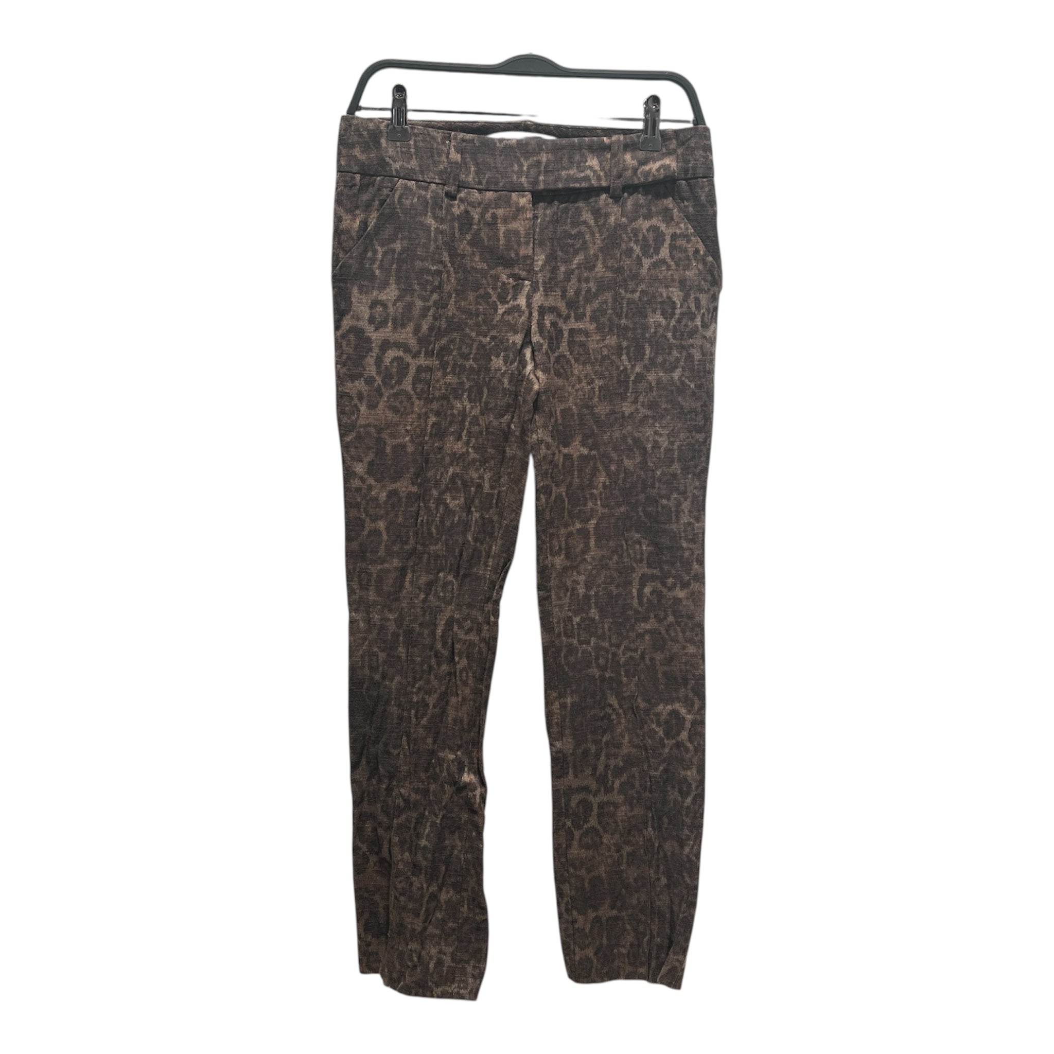 Alexander Wang/Straight Pants/2/Leopard/Cotton/BRW/ view 1