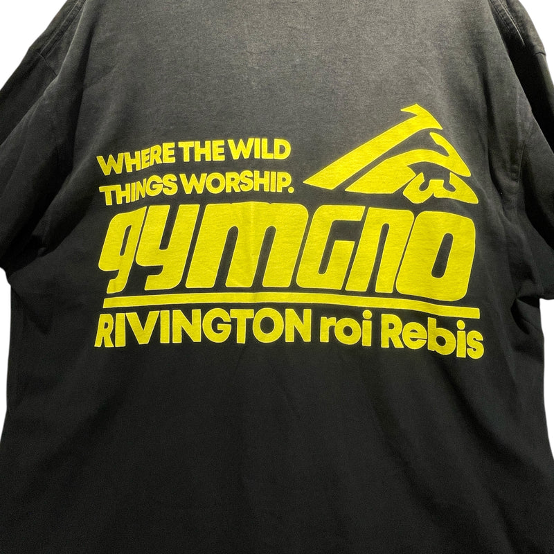 RRR123 RIVINGTON roi Rebis/LS T-Shirt/XL/Cotton/BLK/WHERE THE WILD THINGS WORSHIP