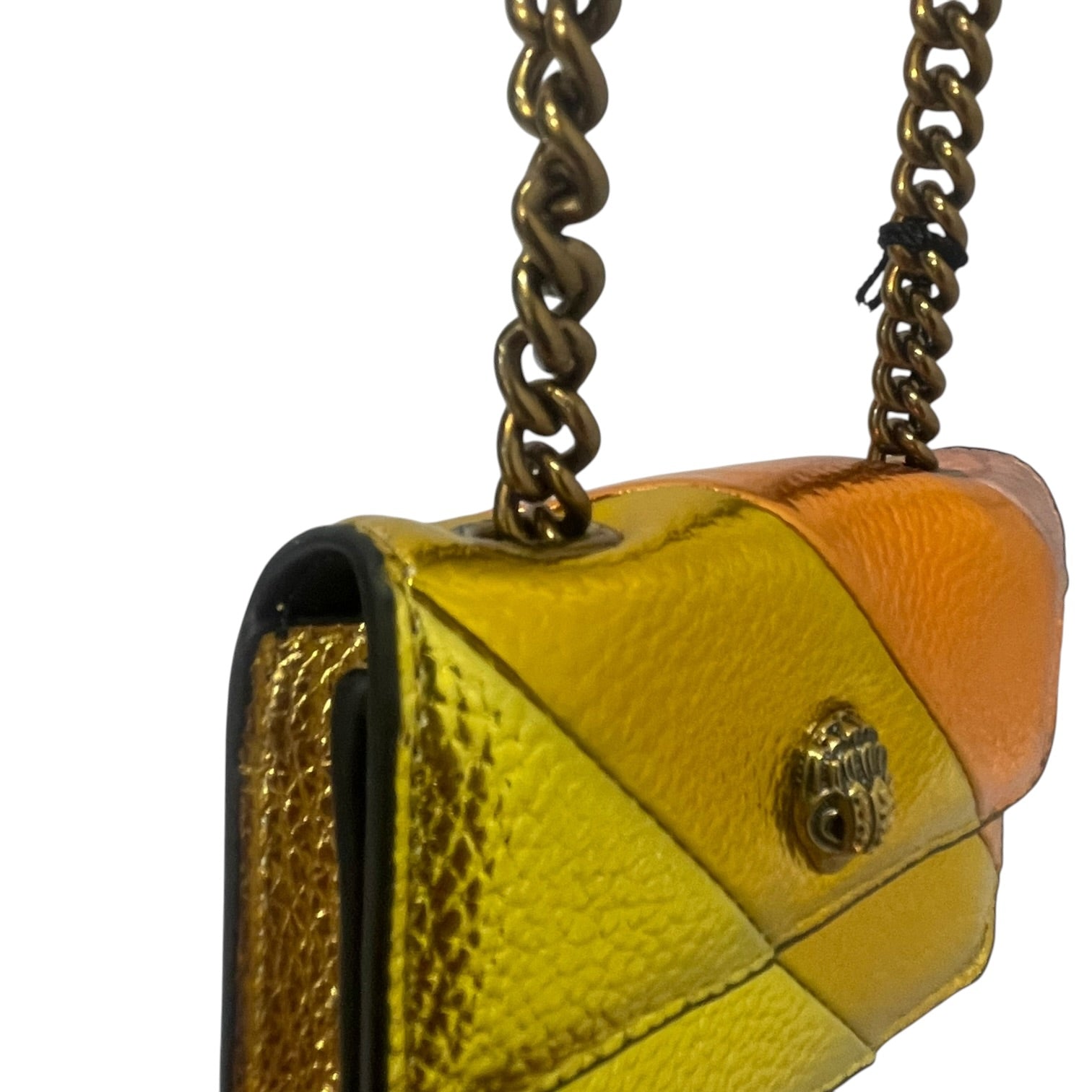 Kurt Geiger/Cross Body Bag/Stripe/Leather/MLT/micro kensington rainbow view 6