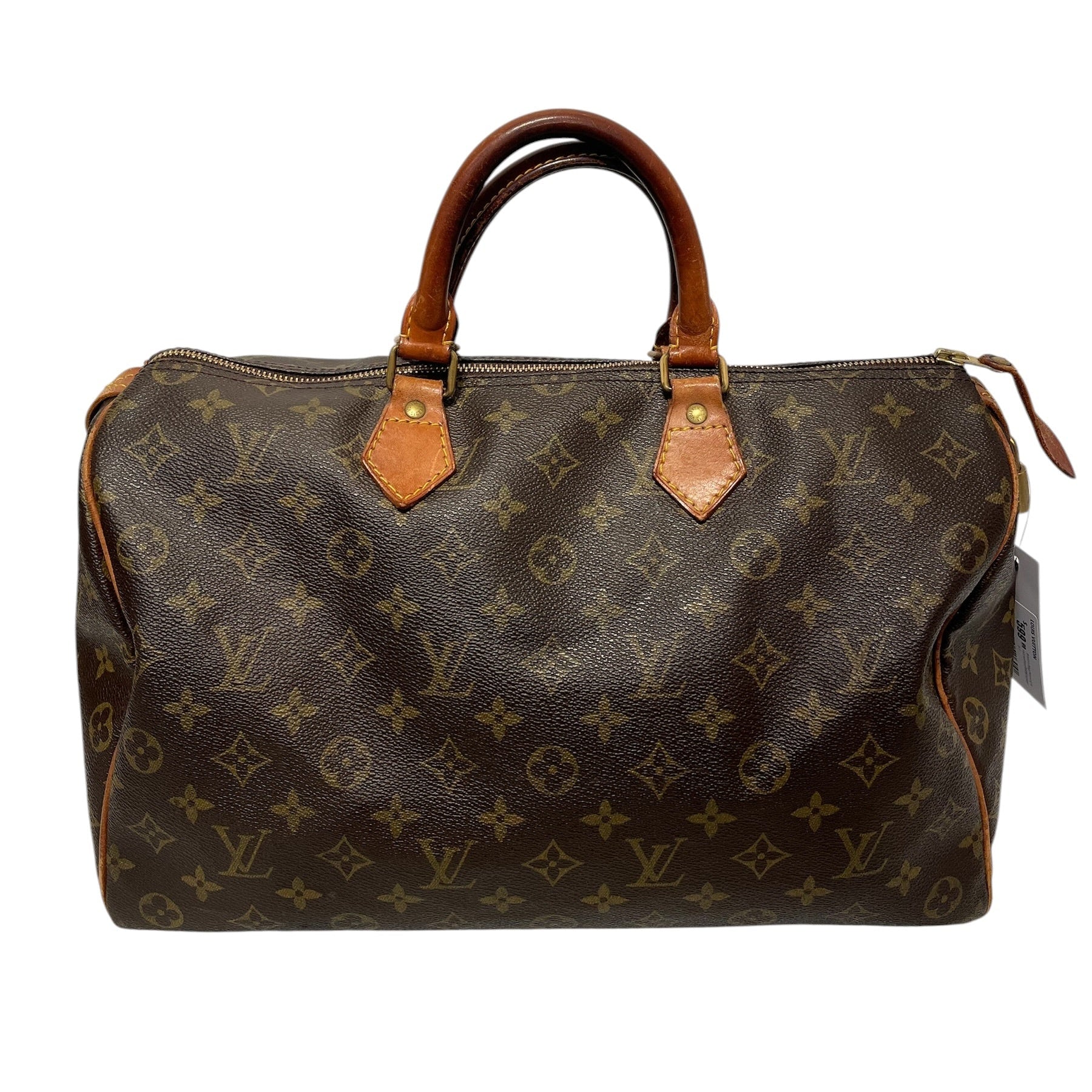 LOUIS VUITTON/Boston Bag/Monogram/Leather/BRW/speedy view 2
