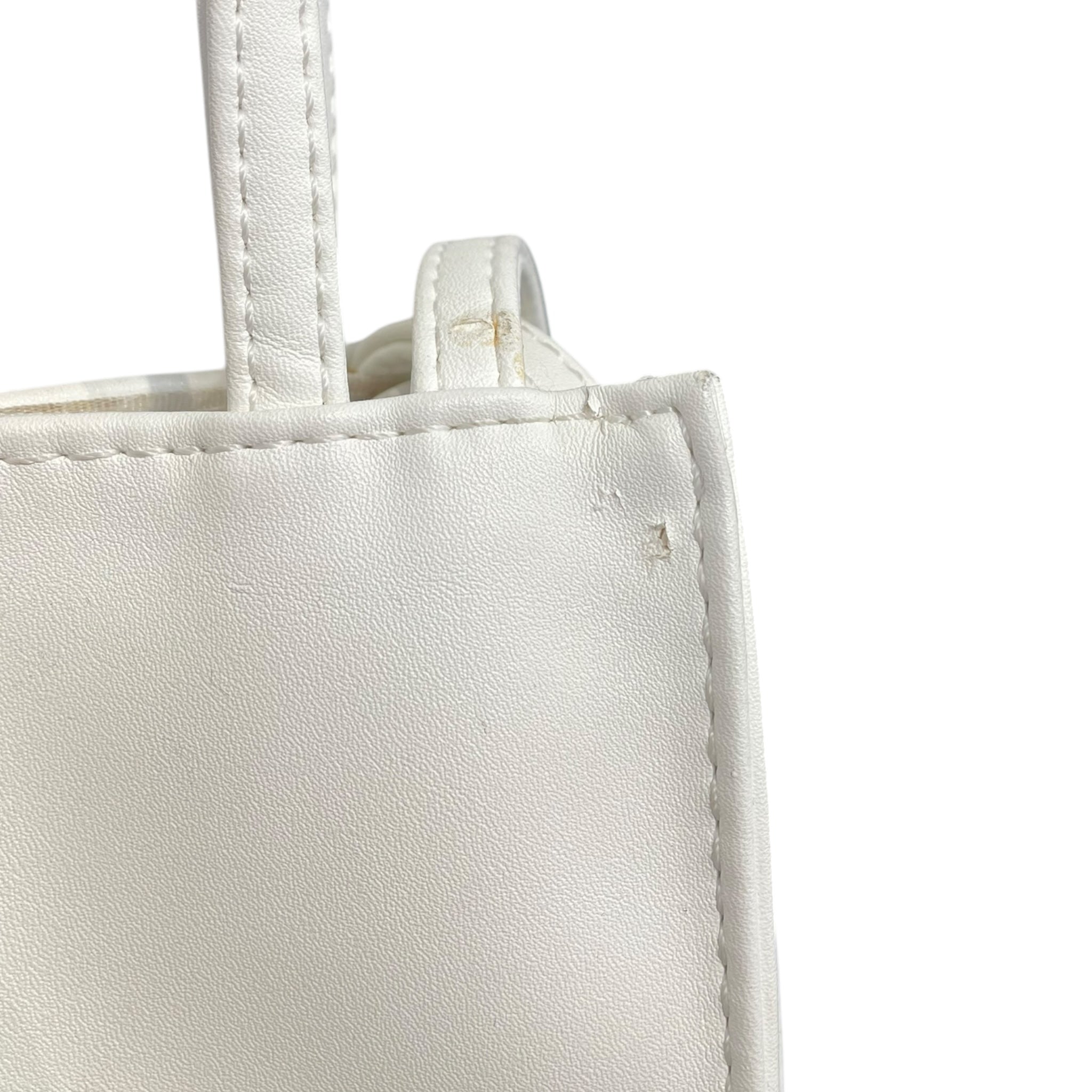 Telfar/Cross Body Bag/OS/Leather/WHT/ view 7