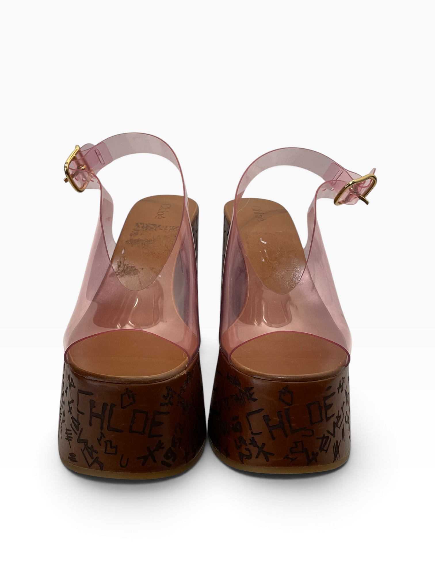 Chloe/Sandals/US 7.5/Graphic/MLT/ view 1
