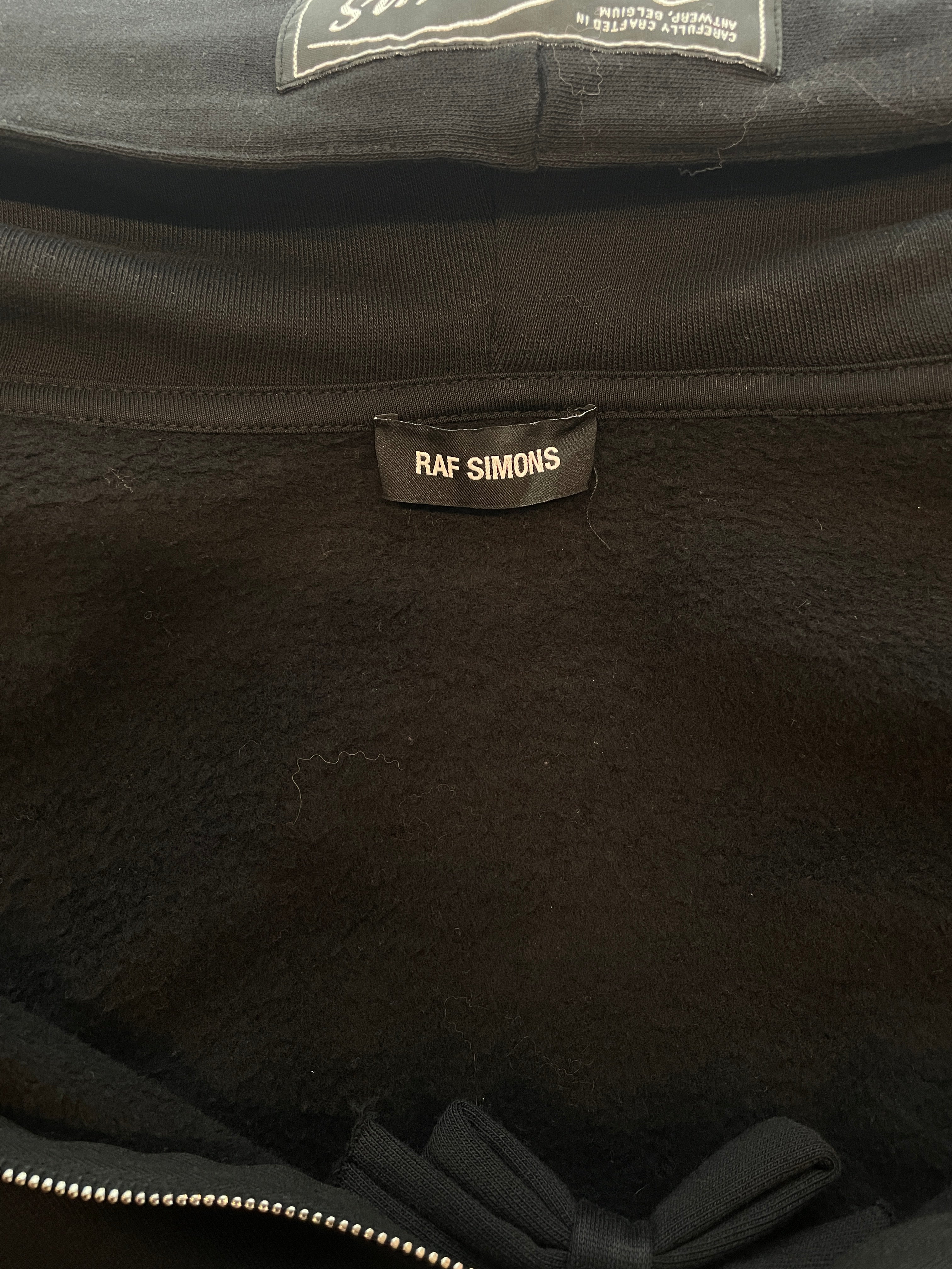 RAF SIMONS/Jacket/XS/Cotton/BLK/BLAIR view 8