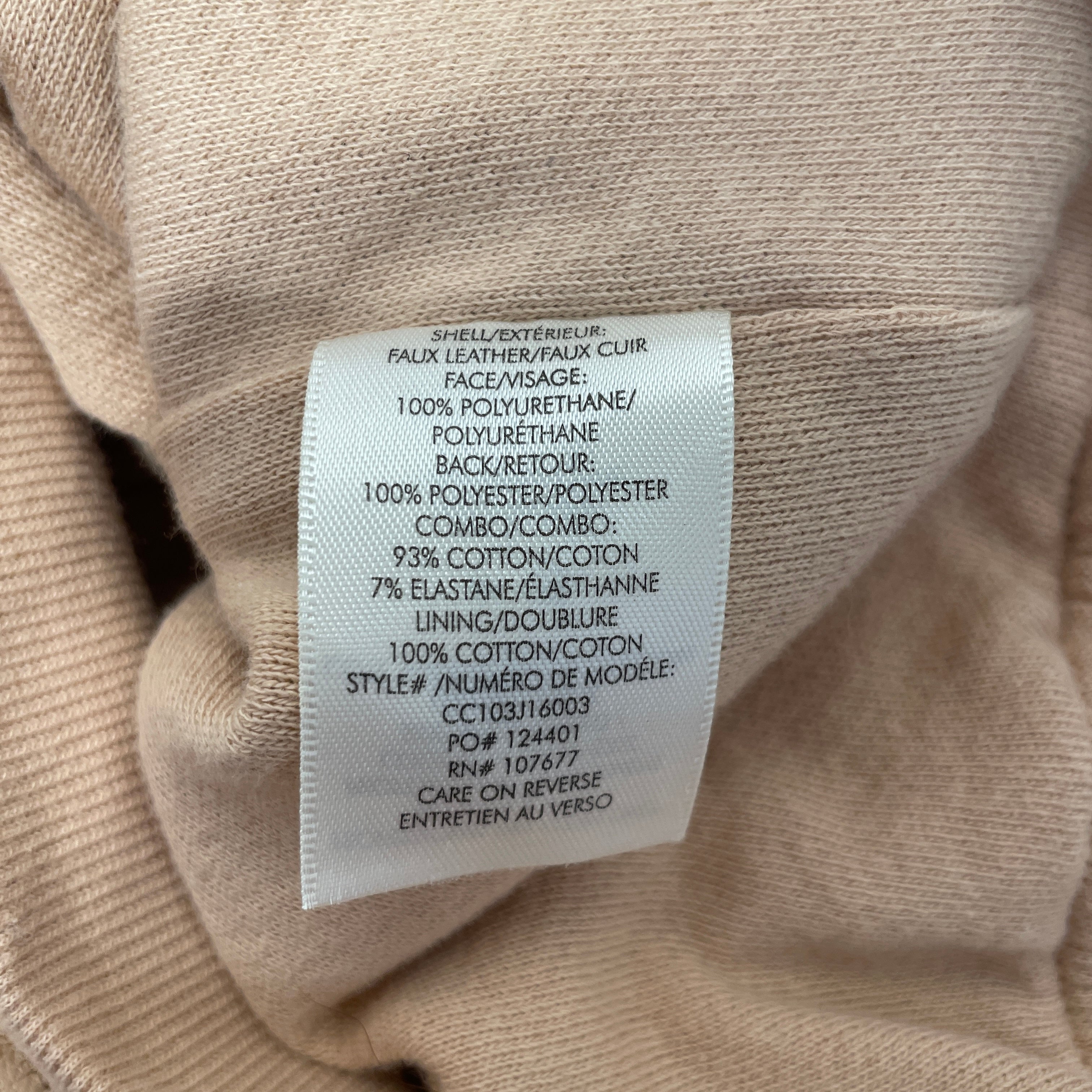 Alice and Olivia/Jacket/S/Leather/PNK/CROPPED VEGAN view 4