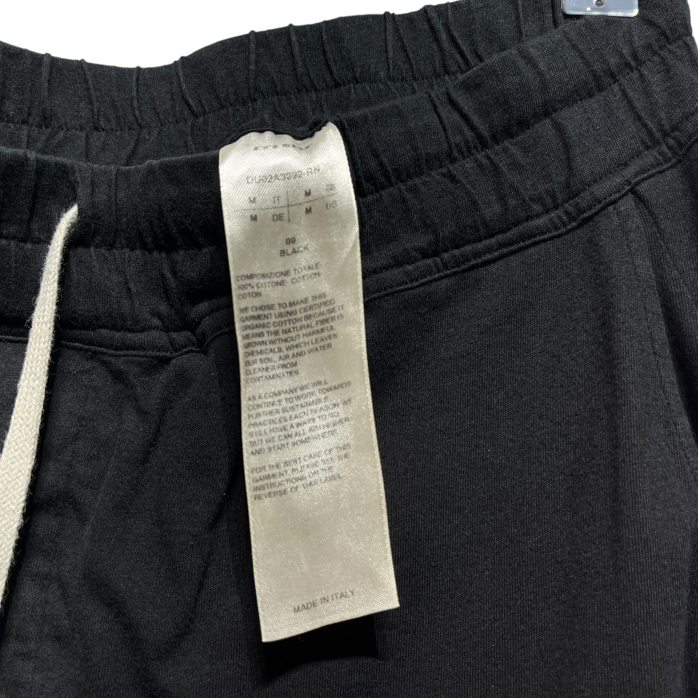 Rick Owens/Pants/M/Cotton/BLK/DRKSHDW SWEATS view 3