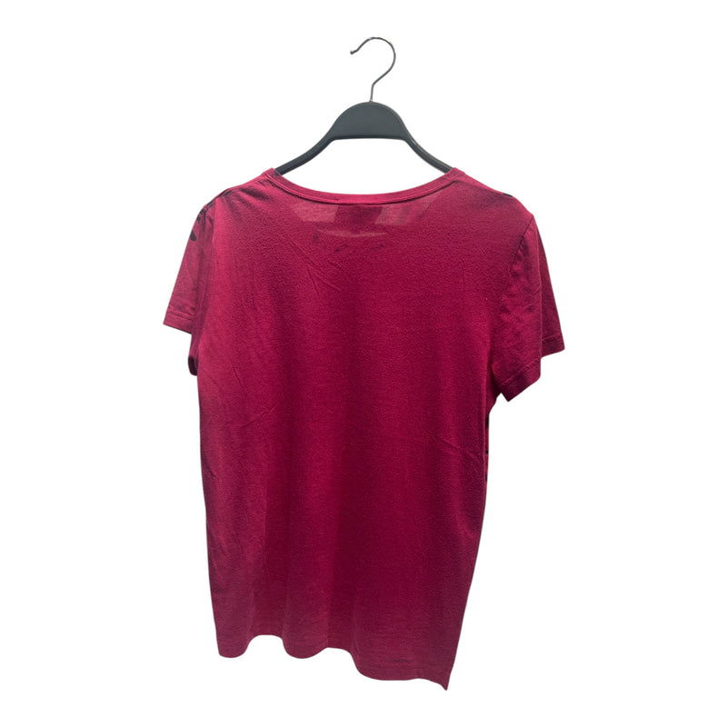 Vivienne Westwood RED LABEL/T-Shirt/2/All Over Print/Cotton/PNK/RED SKULL GOLD TOOTH