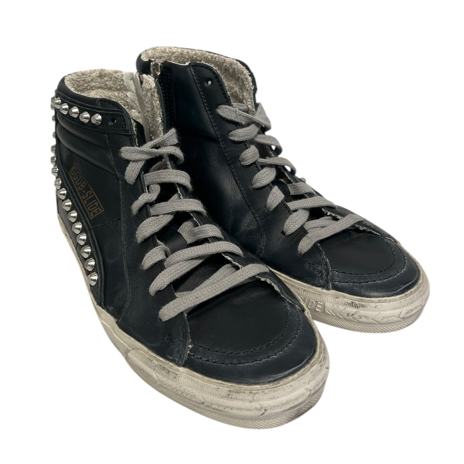 GOLDEN GOOSE/Hi-Sneakers/EU 37/Leather/BLK/ view 1