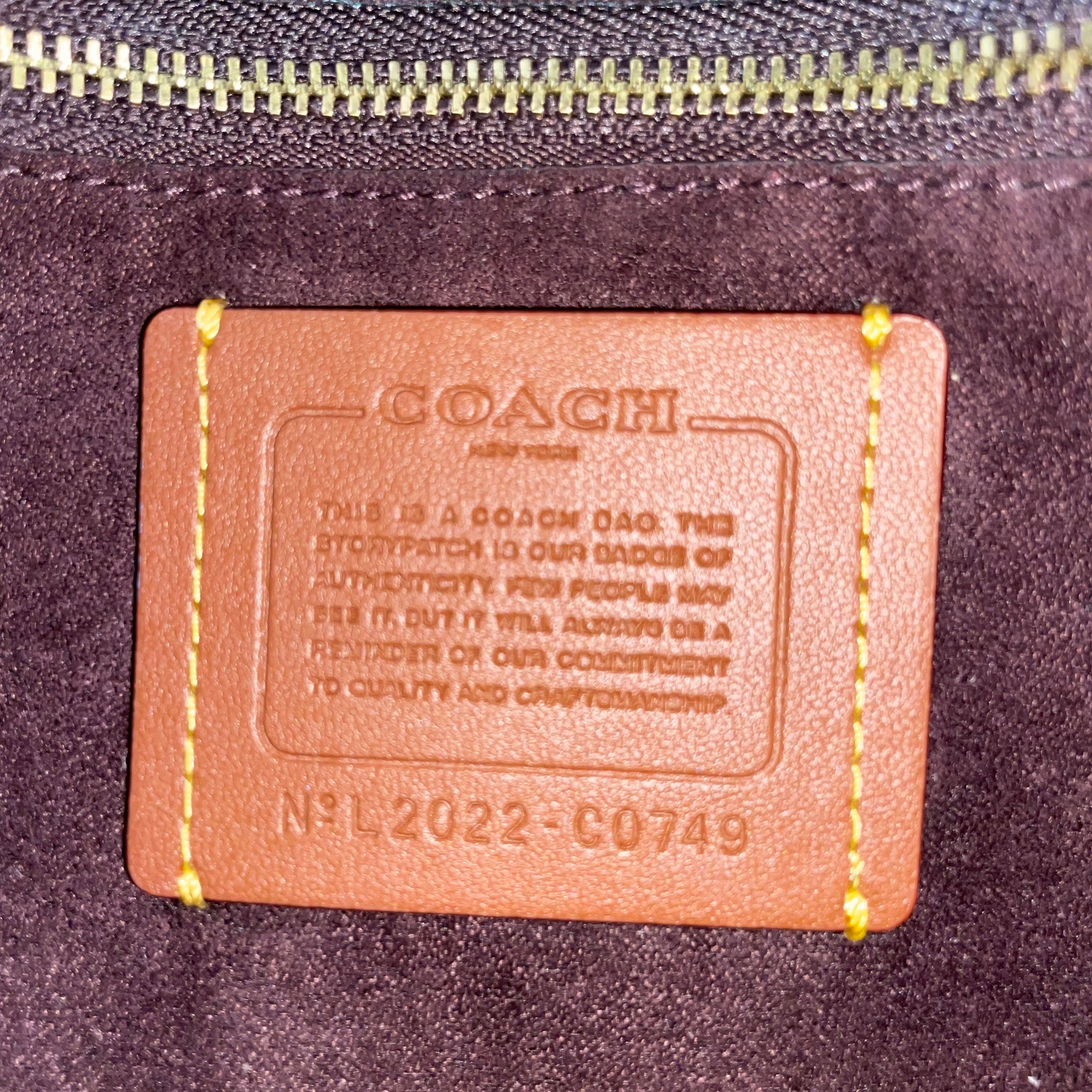 COACH/Cross Body Bag/Leather/RED/BEAT SADDLE BAG/L2022C0749 view 6