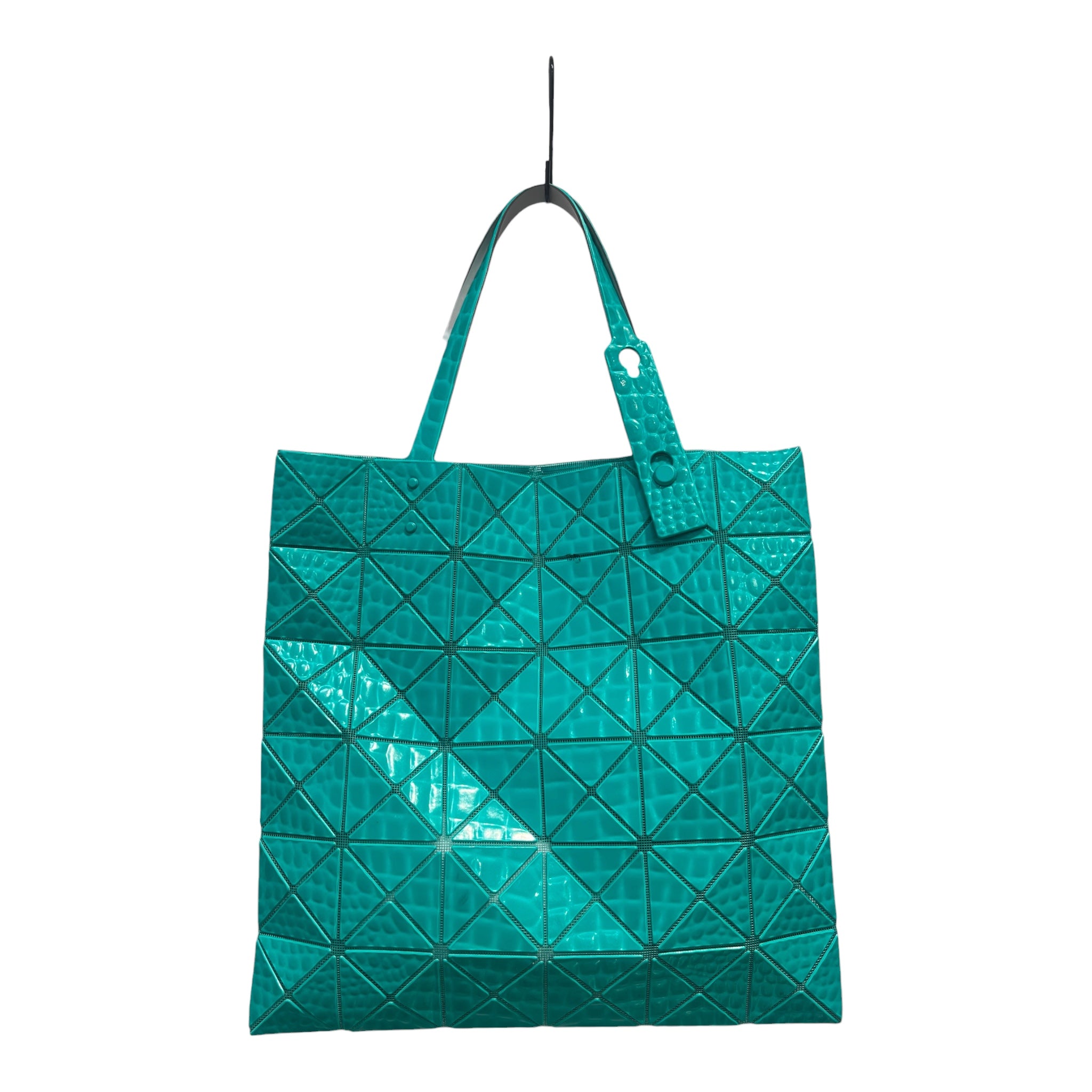 BAO BAO ISSEY MIYAKE/Tote Bag/Animal Pattern/GRN/TEAL REPTILE SKIN view 3