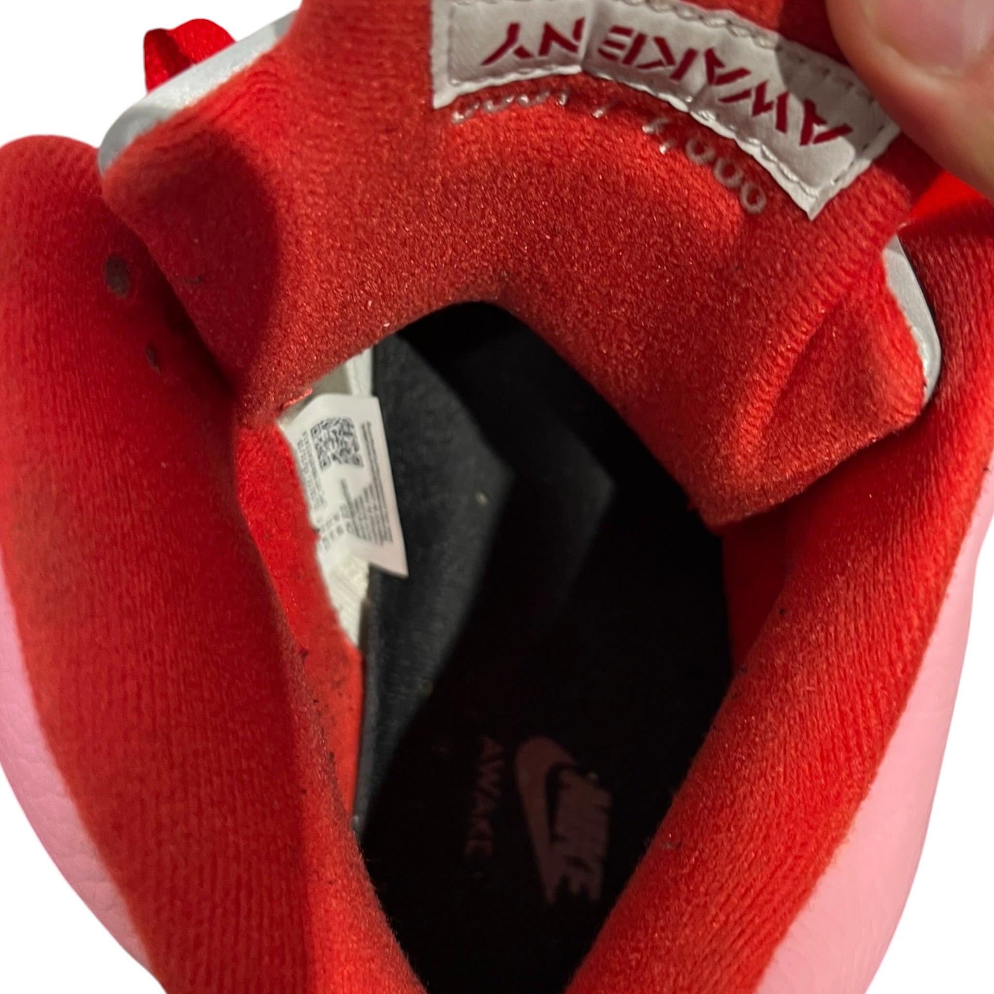 Awake NY/JORDAN BRAND/Hi-Sneakers/US 13/Leather/PNK/Awake 5 Arctic Pink view 4
