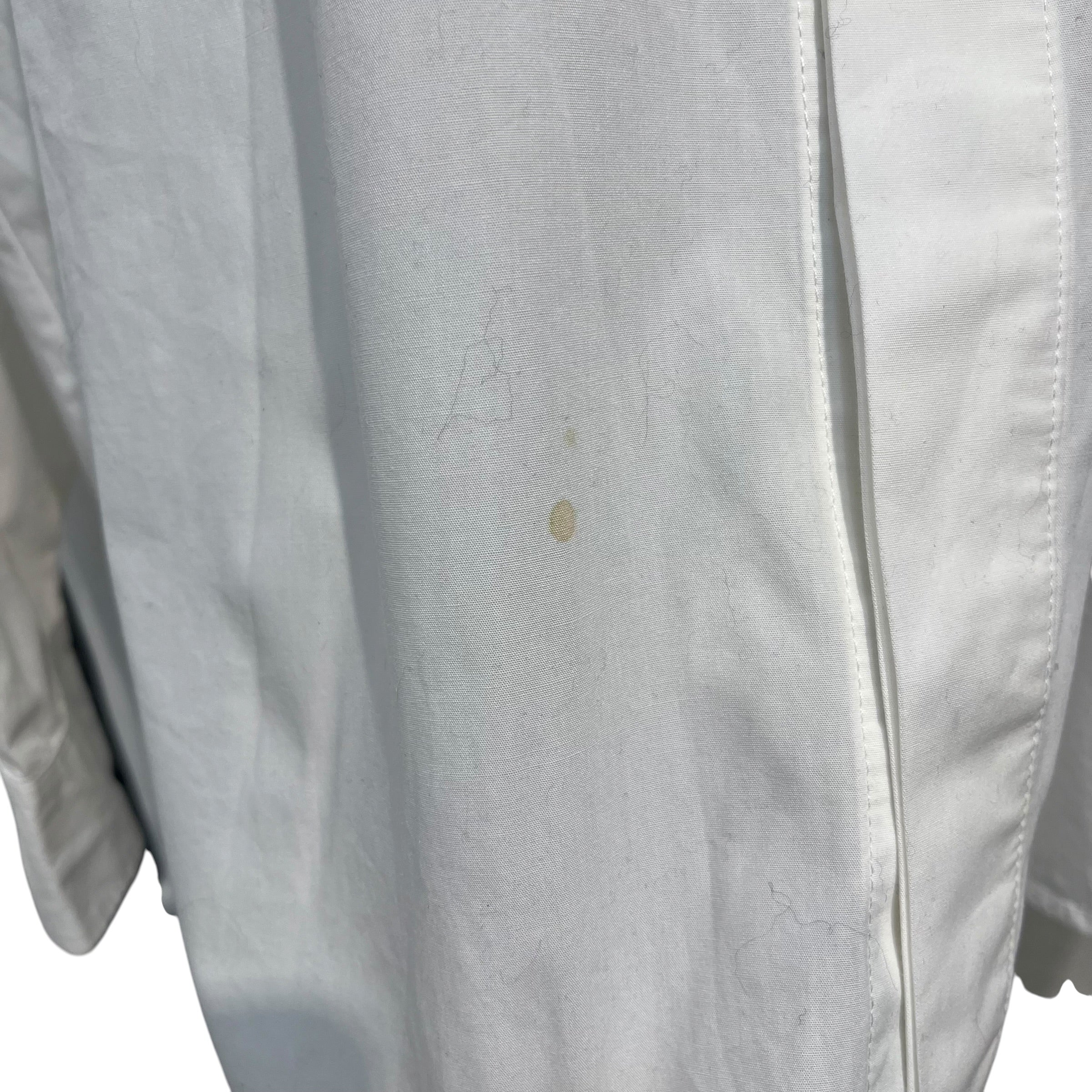 luar/LS Shirt/L/Cotton/WHT/FRONT BELT SHIRT view 6