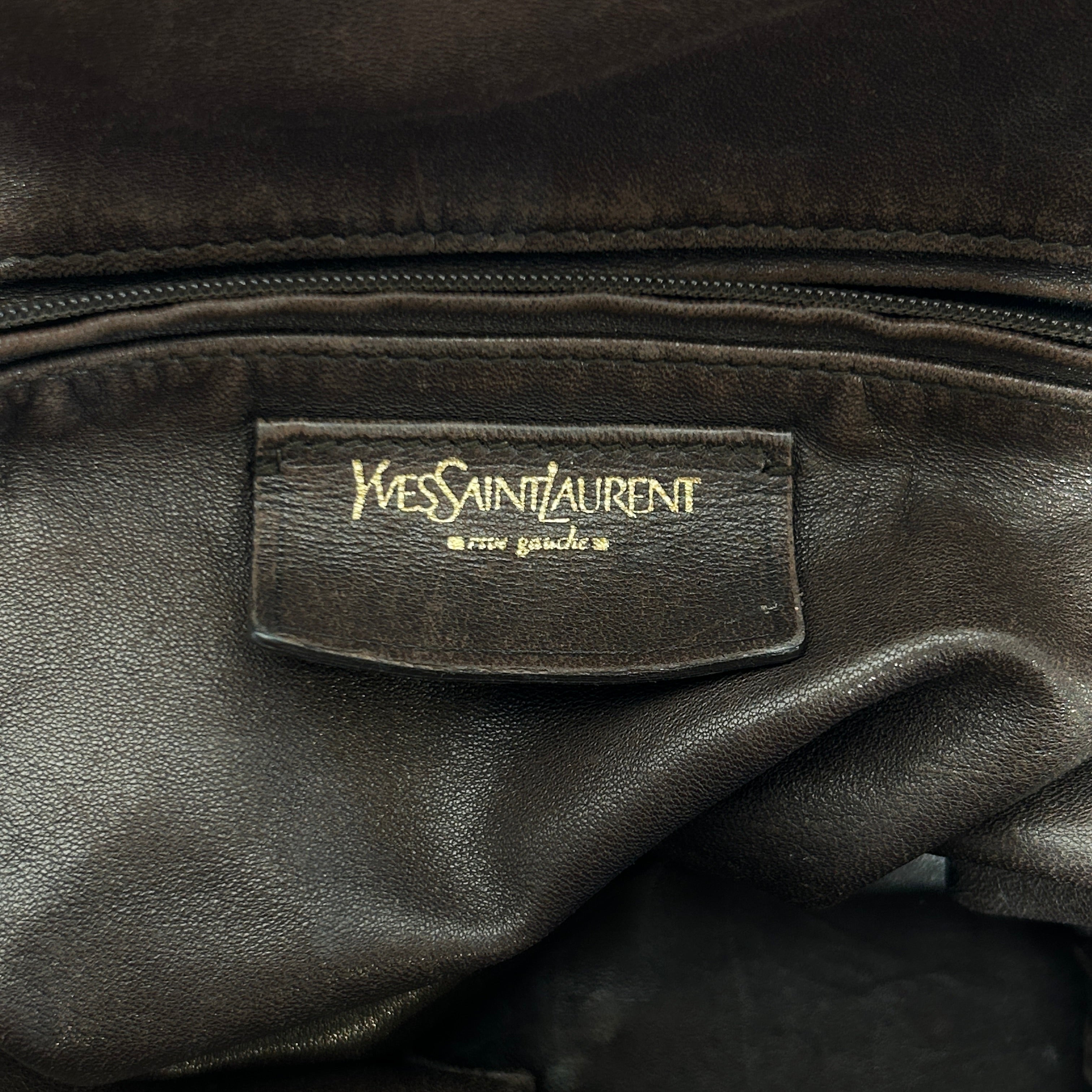 YVES SAINT LAURENT/Hand Bag/Leather/CML/MUSE DOTTED view 5