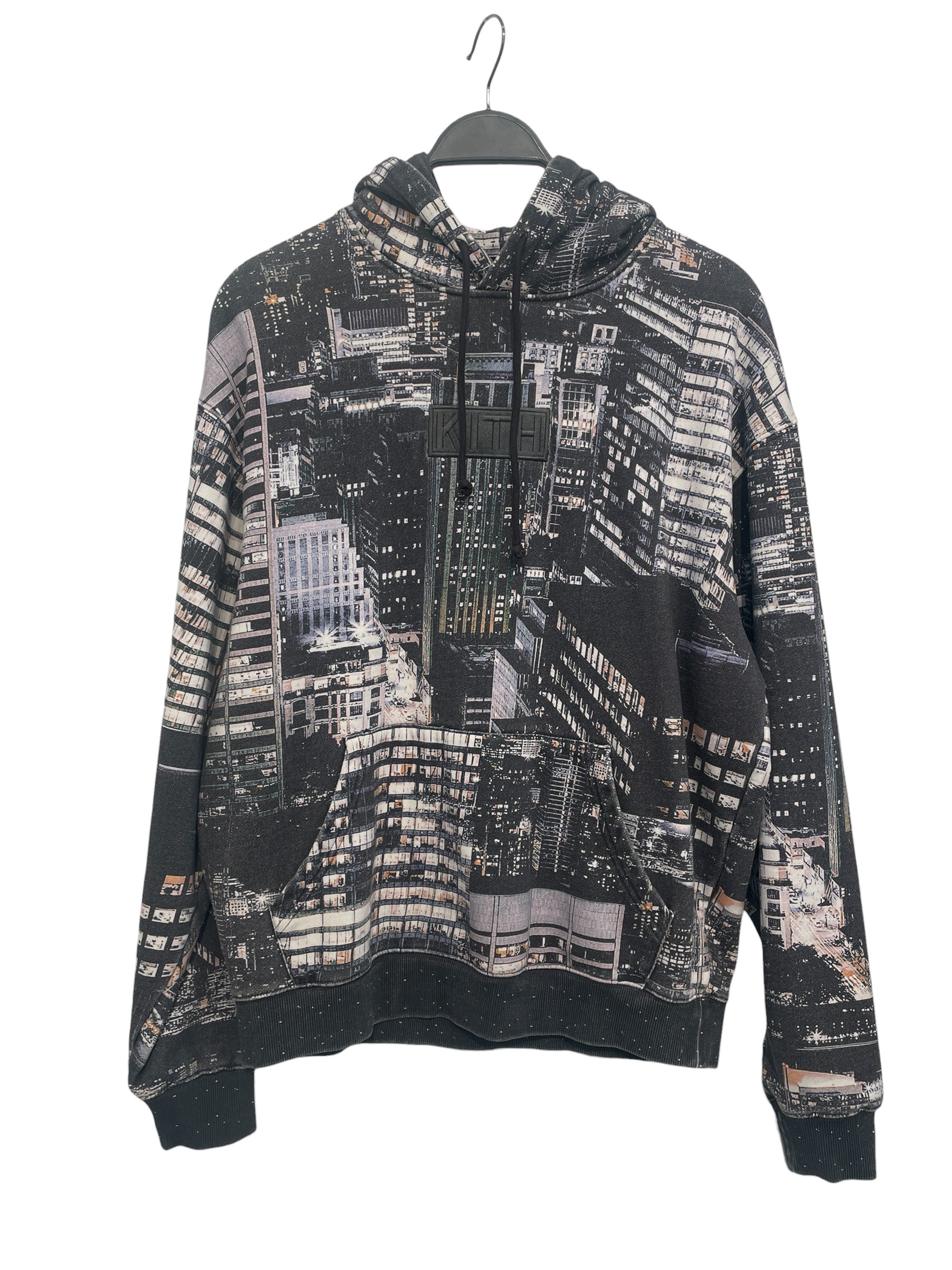 KITH/Hoodie/M/All Over Print/Cotton/MLT/gotham hoodie view 1