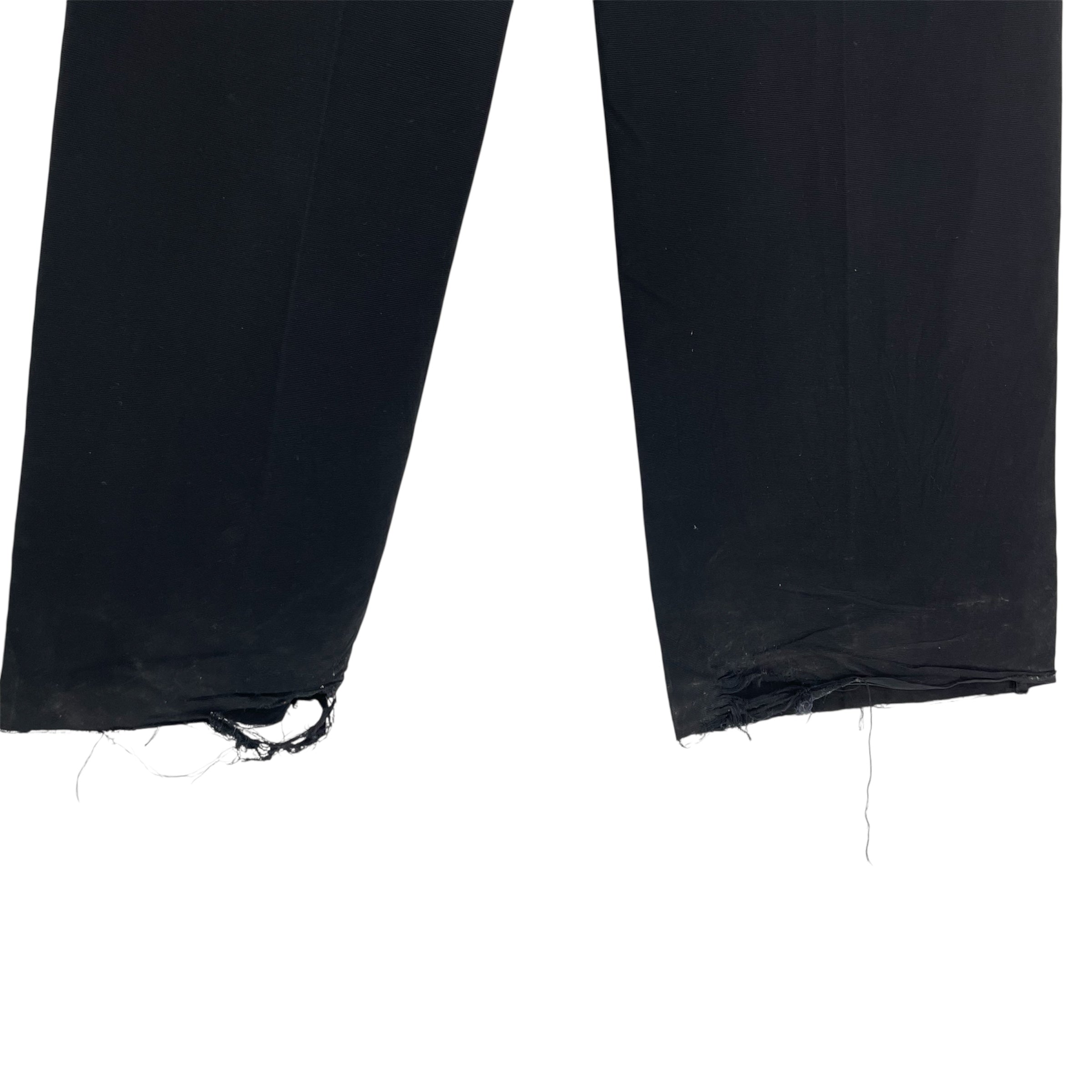 Rick Owens/Straight Pants/40/Cotton/BLK/DIRT SS18 | WIDE LEG| view 5